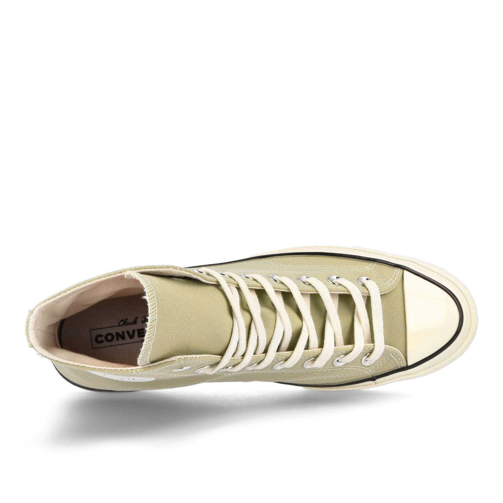 Converse Chuck 70 Hi Oat Milk / Egret / Black High Top Sneakers Detailfoto | Overkill