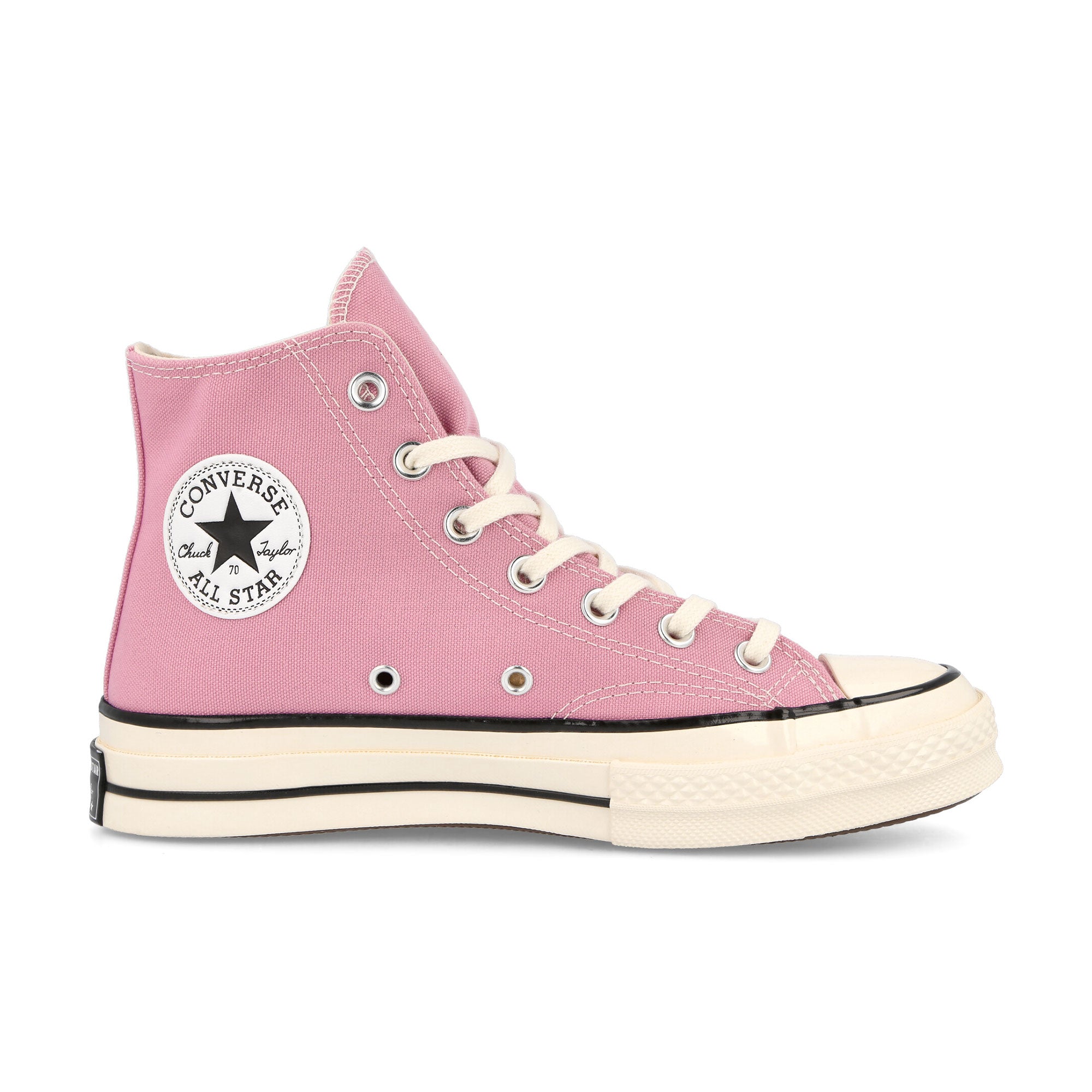 Converse Chuck 70 Hi Amber Pink / Egret / Black High Top Sneakers Silhouette | Overkill