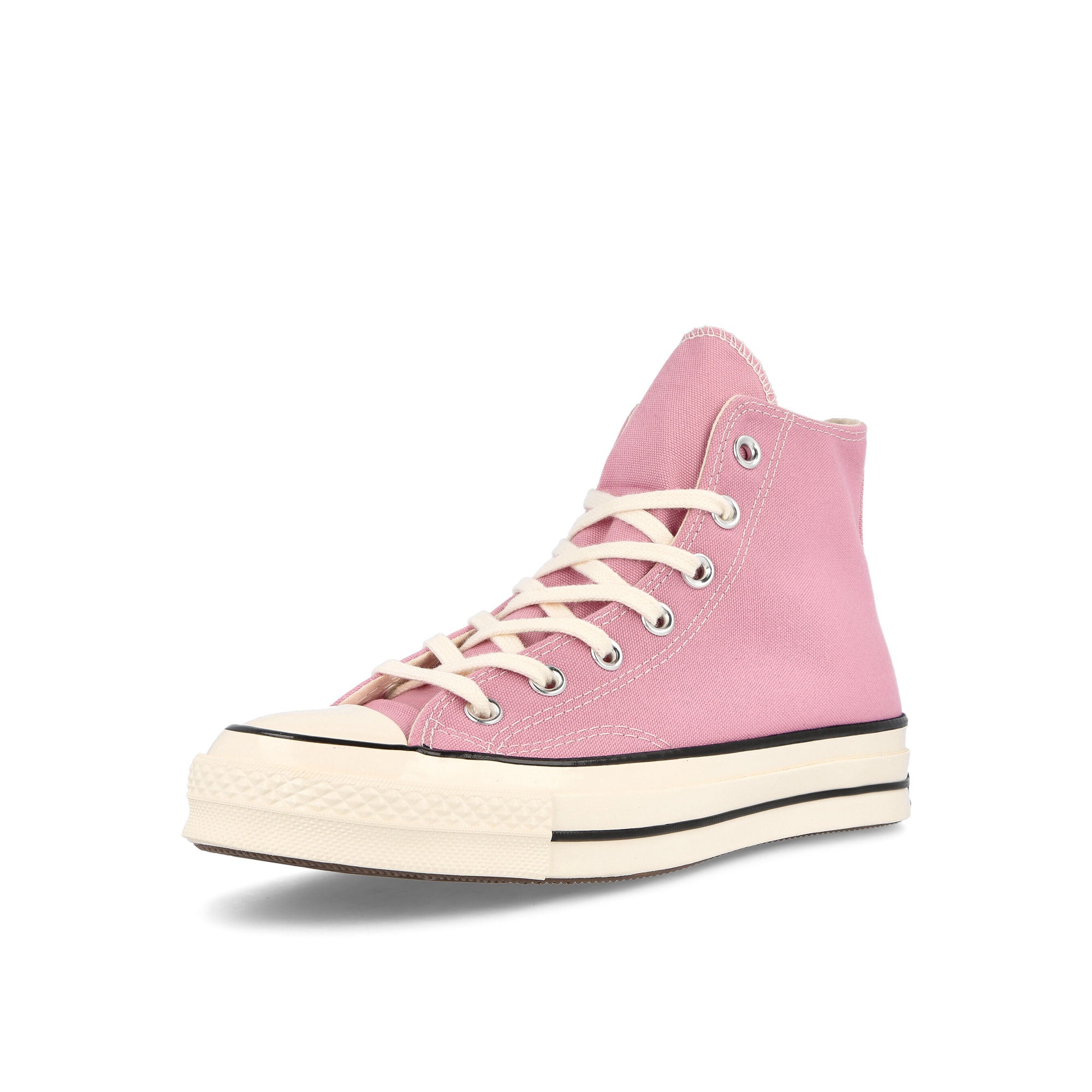 Converse Chuck 70 Hi Amber Pink / Egret / Black High Top Sneakers Close Up | Overkill