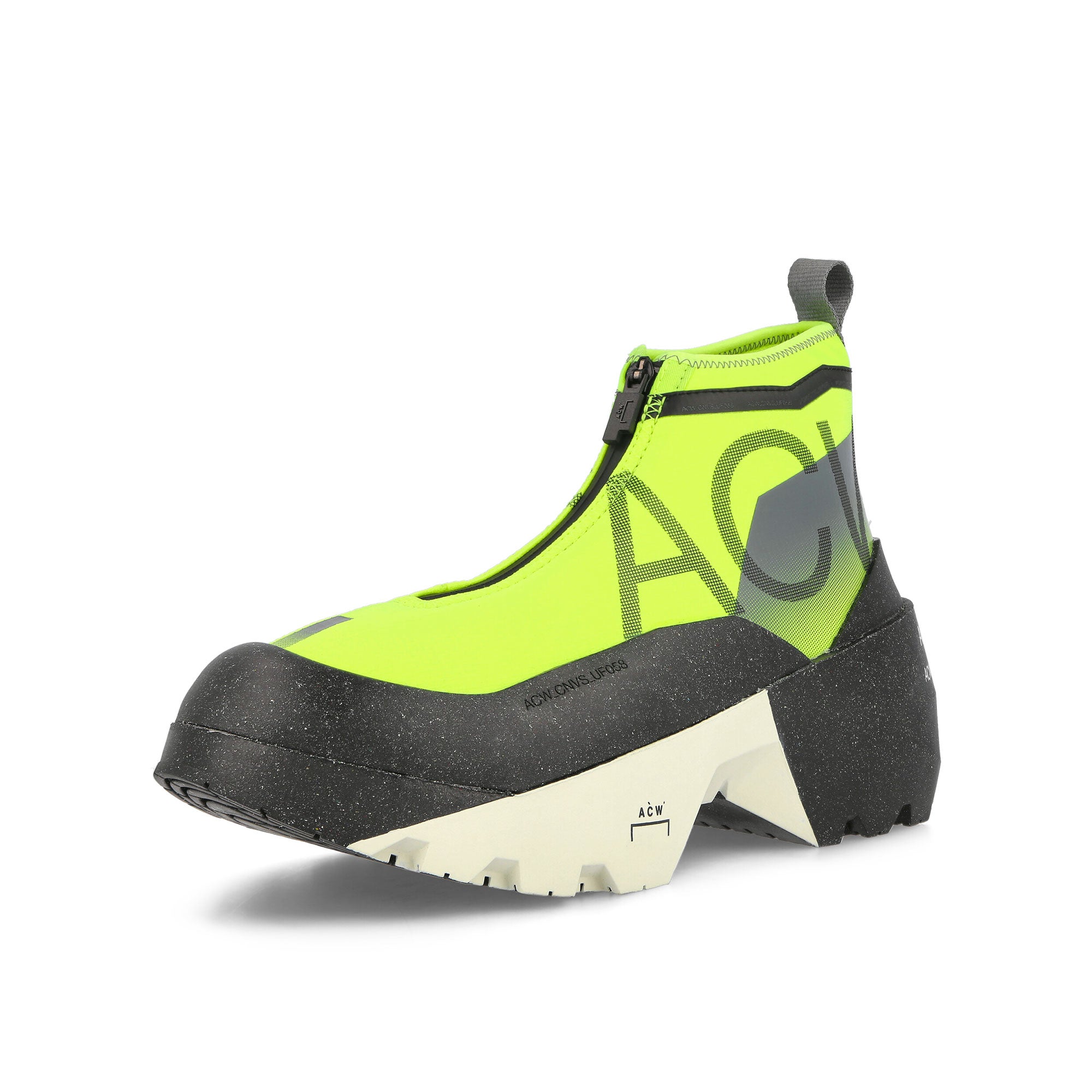 Converse A Cold Wall x Converse Chuck 70 Geo Forma Hi Volt / Black Beauty / Lily White High Top Sneakers Close Up | Overkill