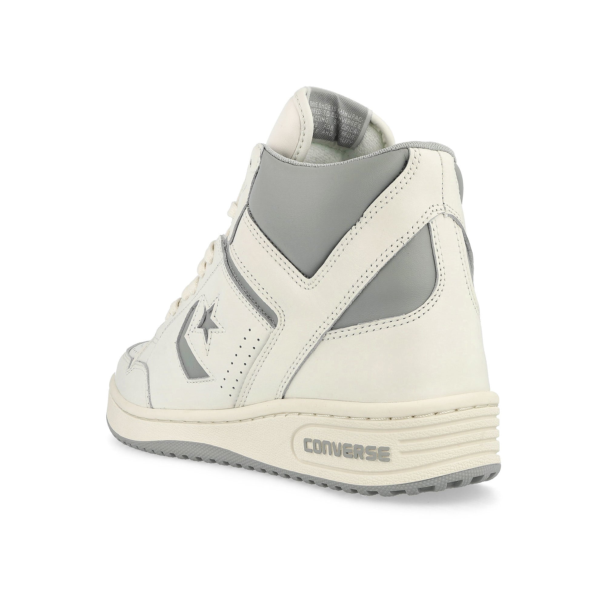 Converse Weapon Mid Vintage White / Ash Stone / Egret Mid Top Sneakers Material | Overkill