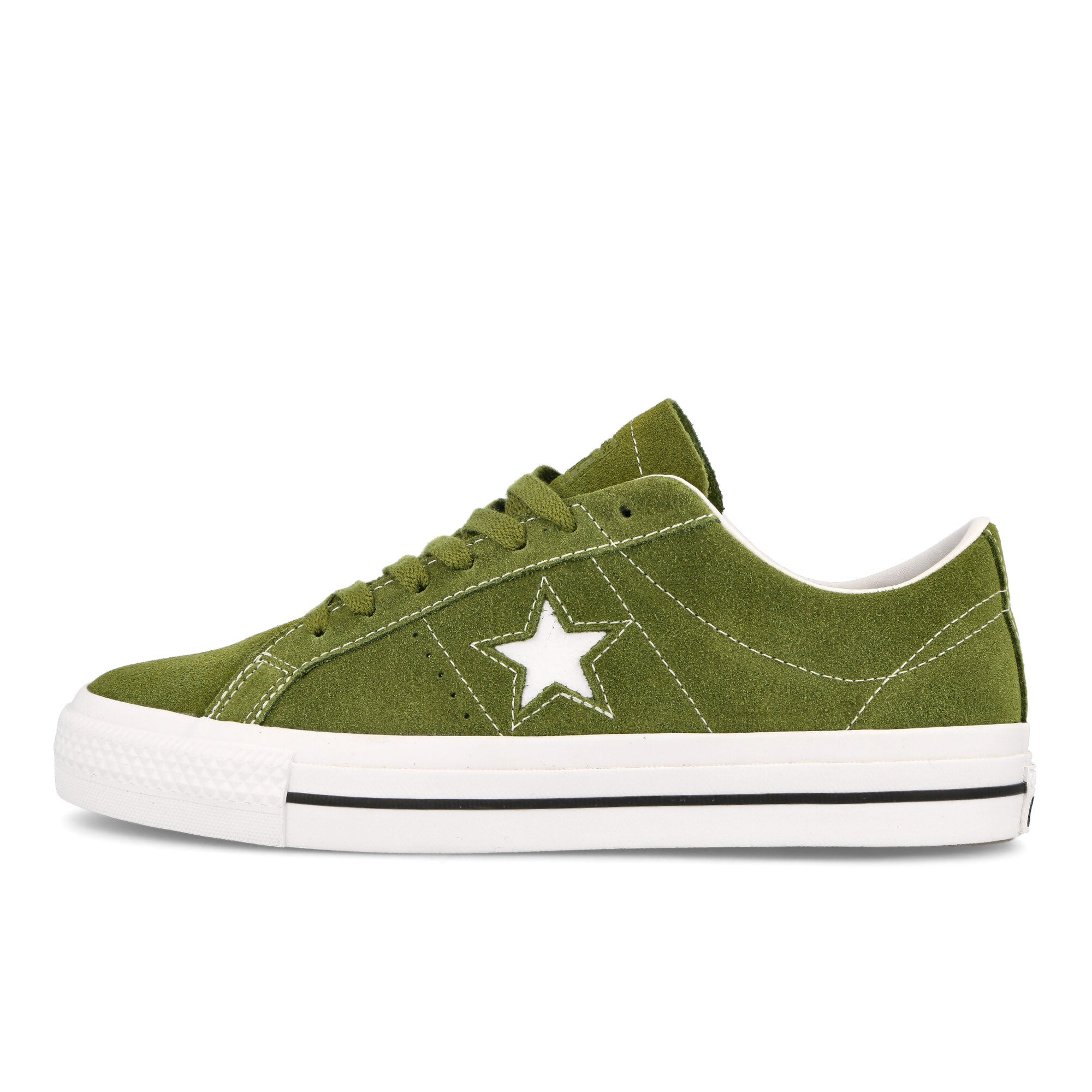 Converse One Star Pro OX Trolled Green / White / Black Low Top Sneakers A04599C | Overkill