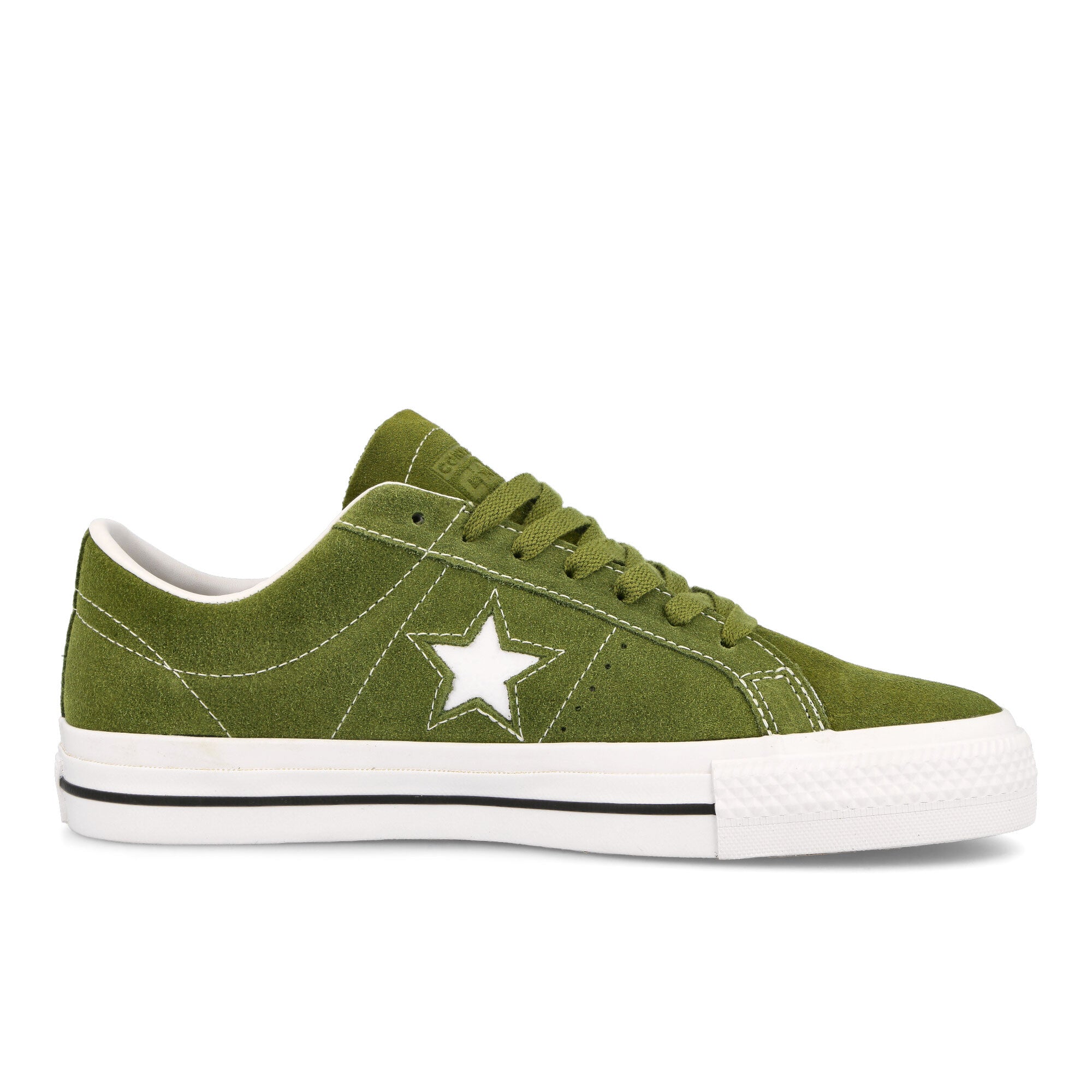 Converse One Star Pro OX Trolled Green / White / Black Low Top Sneakers Silhouette | Overkill