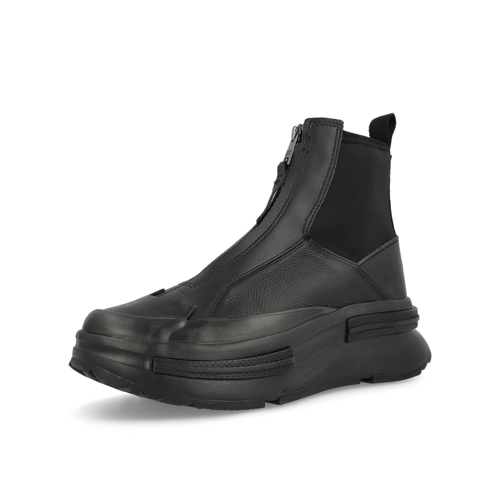 Converse Run Star Legacy Chelsea CX Hi Black / Black / Black High Top Sneakers Close Up | Overkill