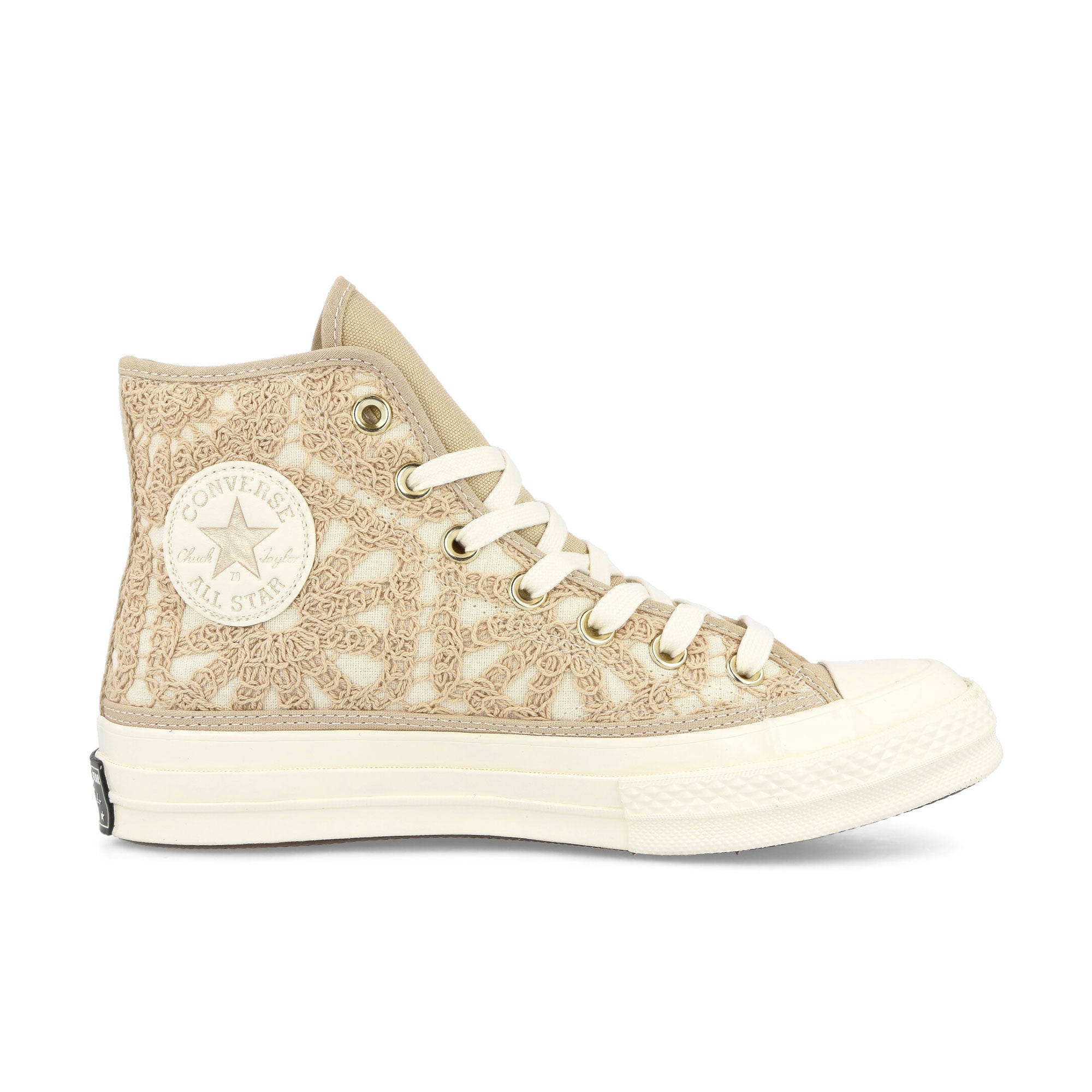 Converse Chuck 70 Hi Oat Milk / Egret / Egret High Top Sneakers Silhouette | Overkill