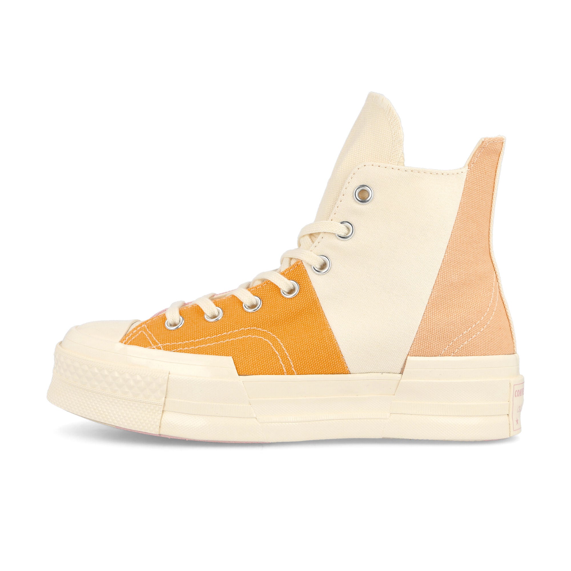 Converse Chuck 70 Plus Hi Egret / Sunrise Pink High Top Sneakers A05173C | Overkill