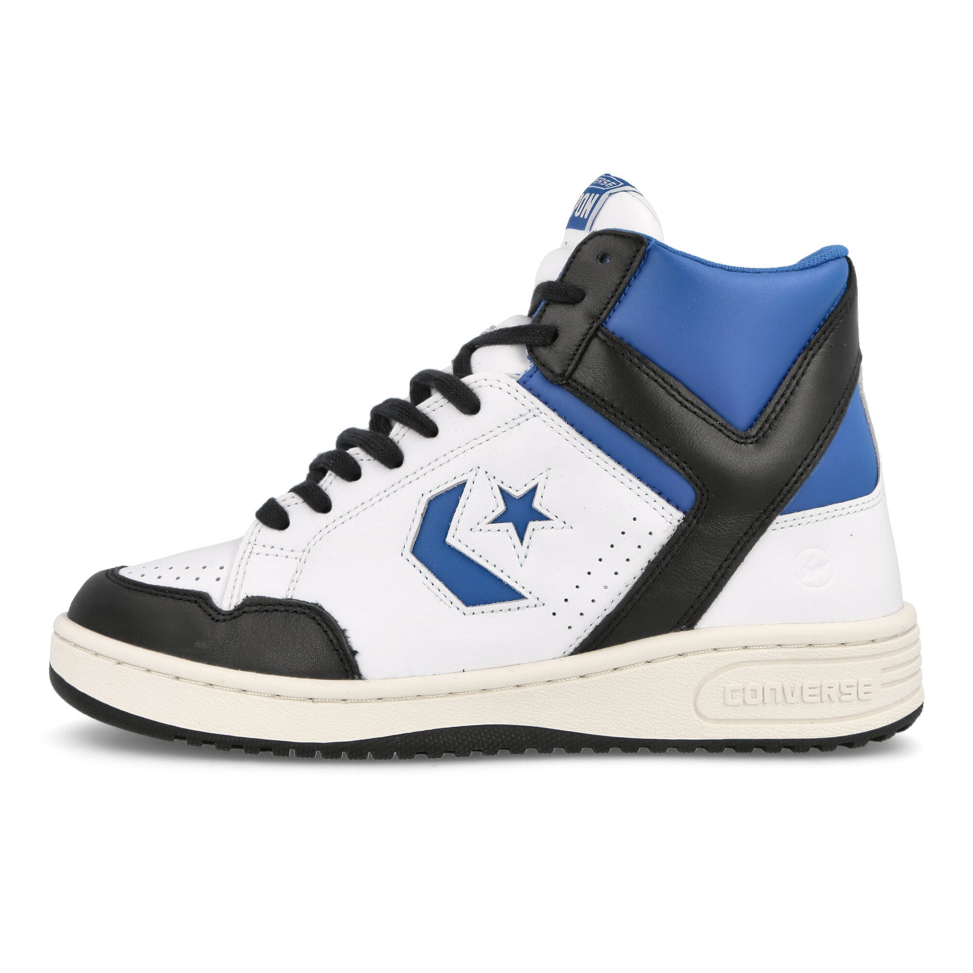 Converse Fragment x Converse Weapon Mid White / Sport Royal / Black Sneakers A06083C | Overkill