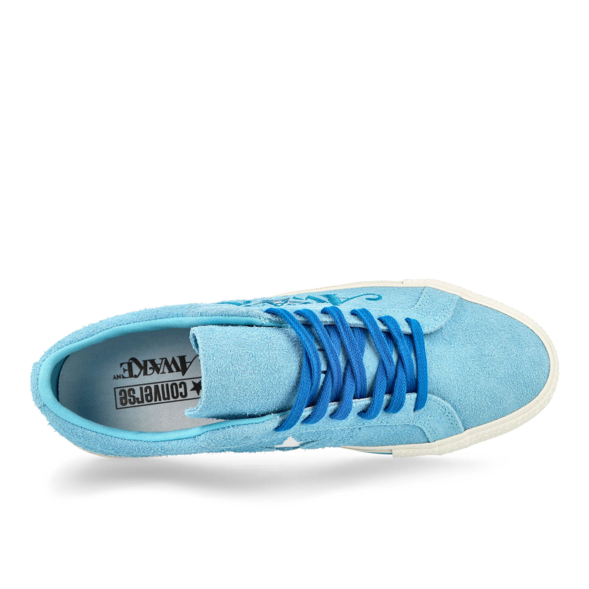 Converse Awake NY x Converse One Star Pro OX Blue / White / Egret Sneakers Close Up | Overkill