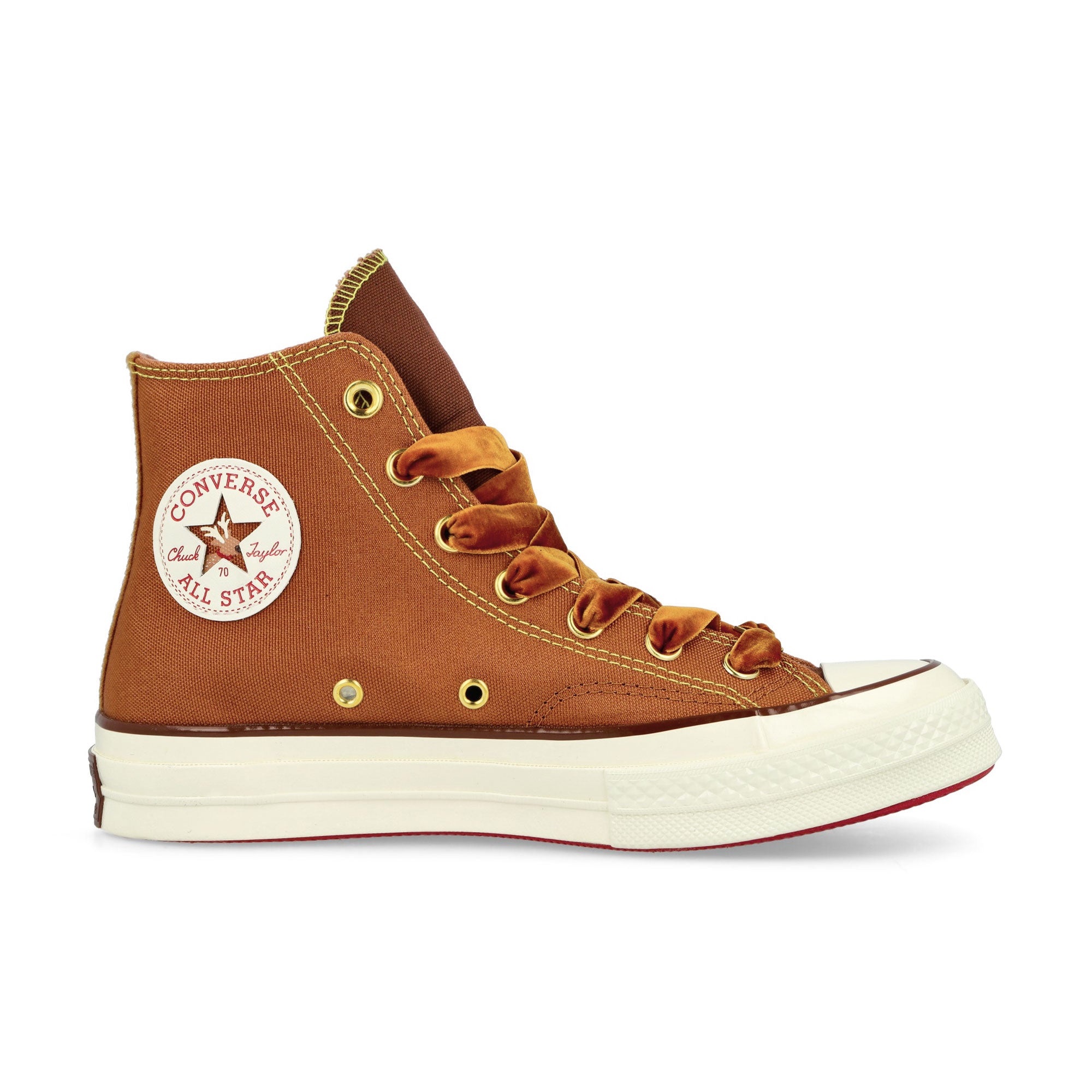 Converse Chuck 70 Hi Tawny Owl / Red Oak / Red High Top Sneakers Silhouette | Overkill