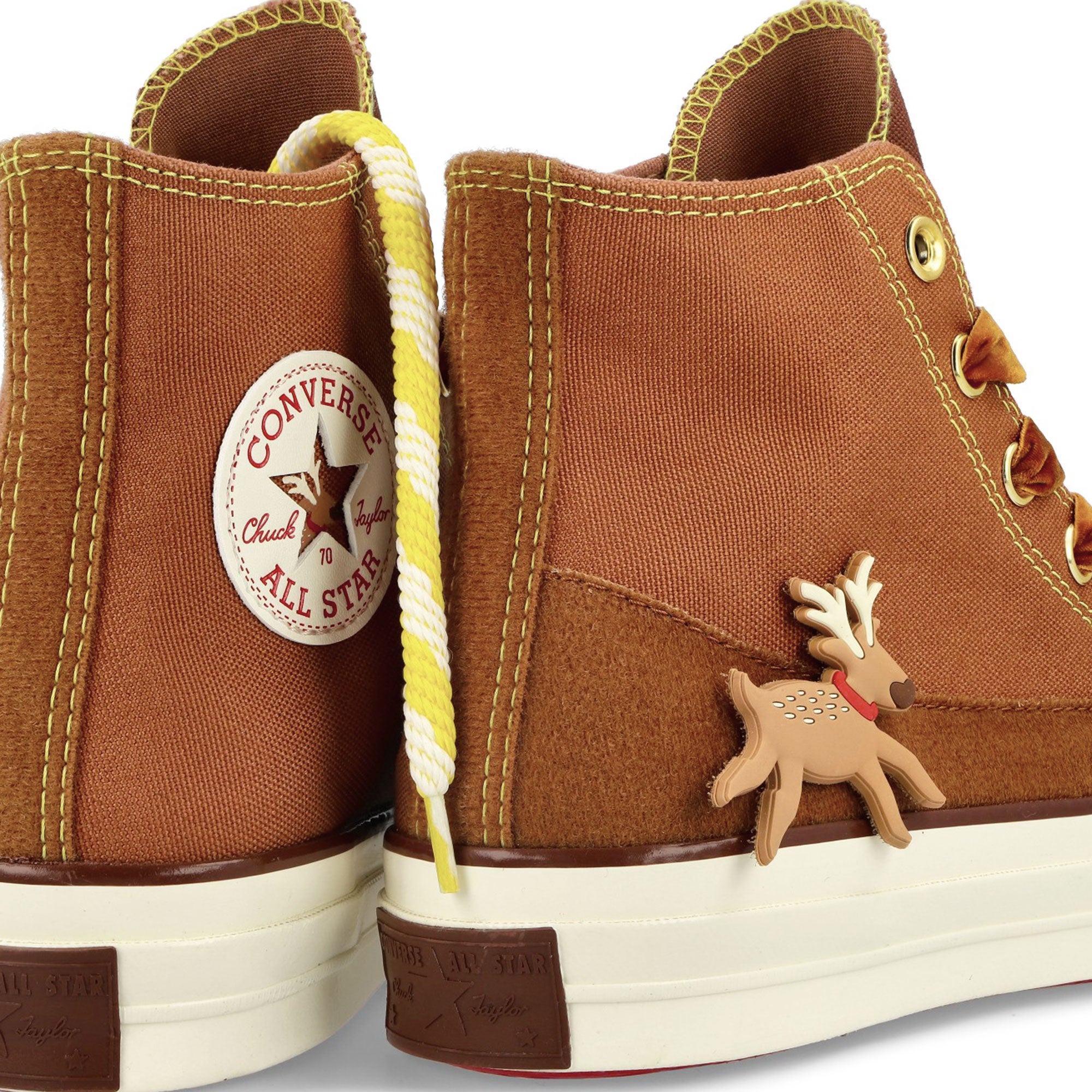 Converse Chuck 70 Hi Tawny Owl / Red Oak / Red High Top Sneakers Detailfoto | Overkill