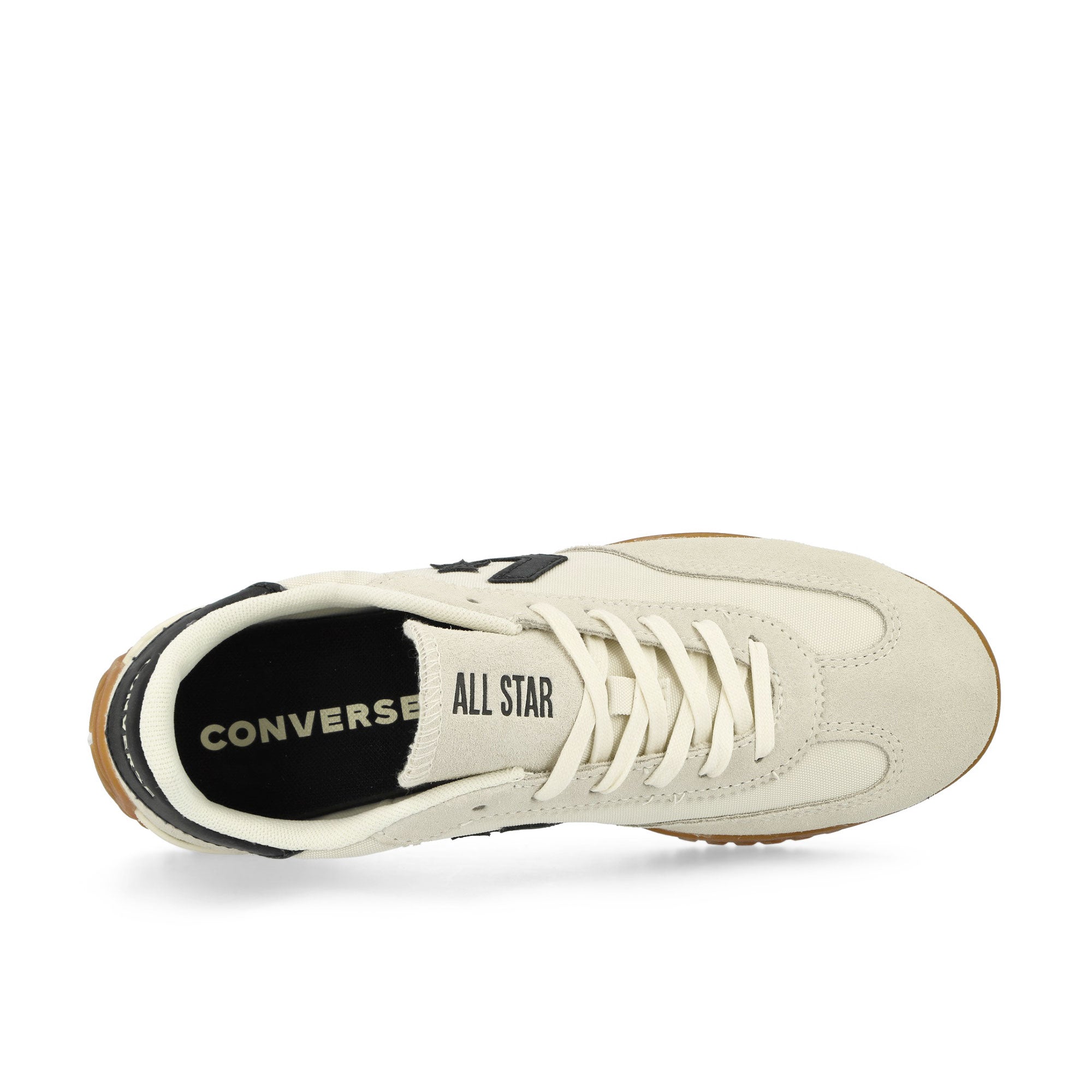 Converse Run Star Trainer Ox Egret / Black / Honey Low Top Sneakers Detailfoto | Overkill