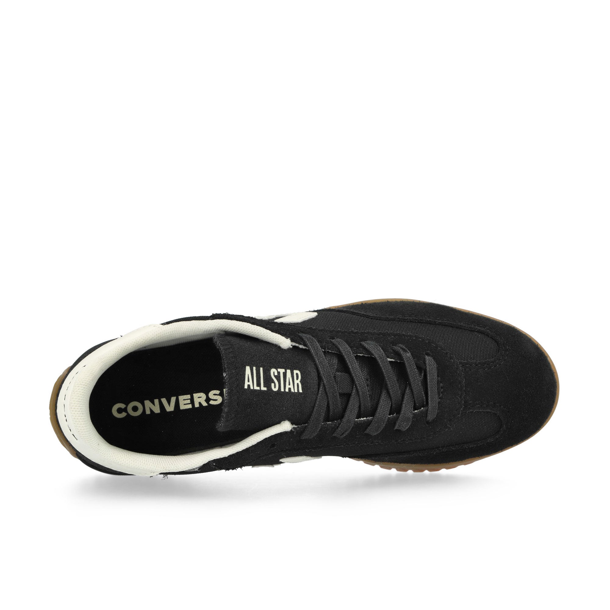 Converse Run Star Trainer Ox Black / Egret / Honey Low Top Sneakers Detailfoto | Overkill
