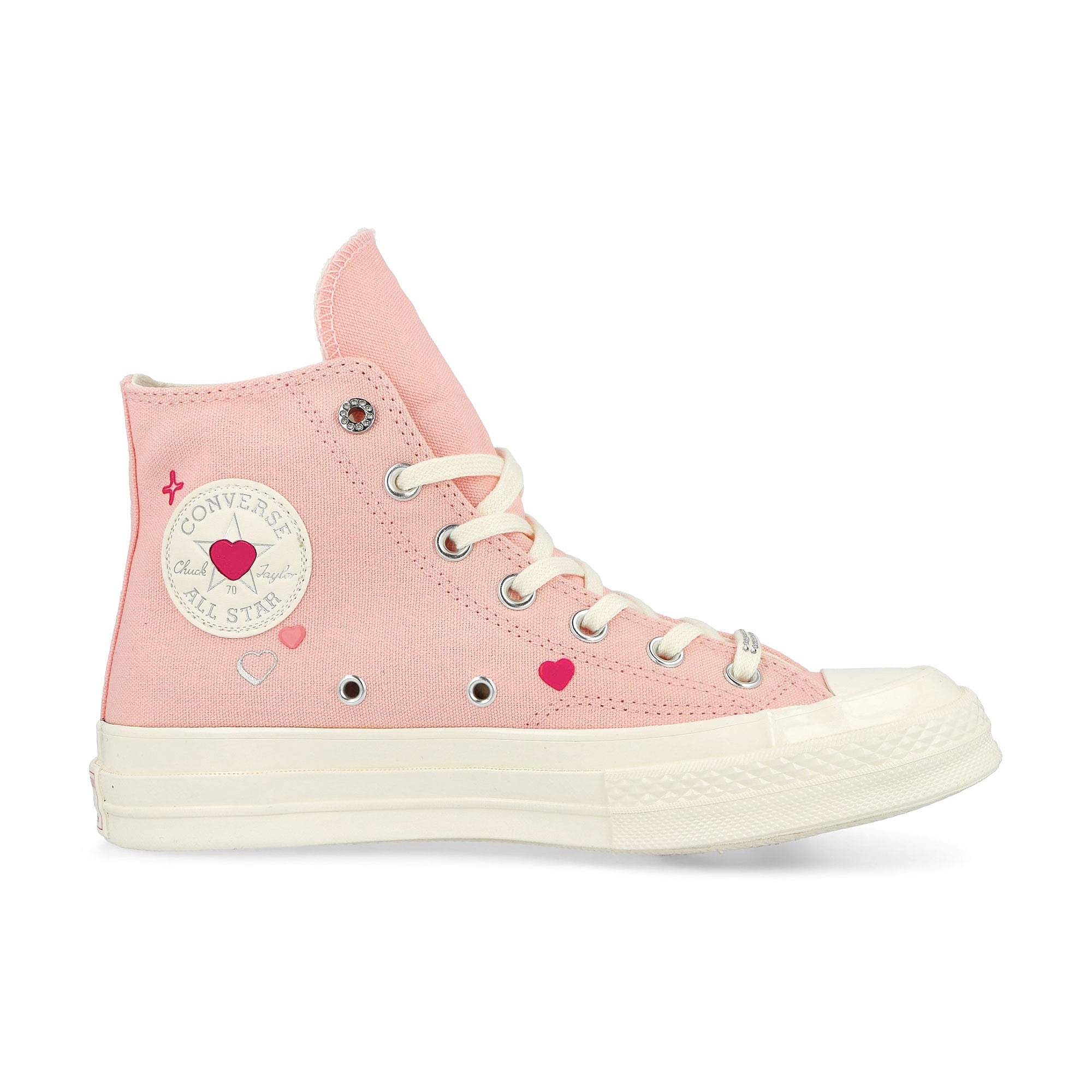 Converse Chuck 70 Hi Donut Glaze / Egret / Fever Dream High Top Sneakers Silhouette | Overkill