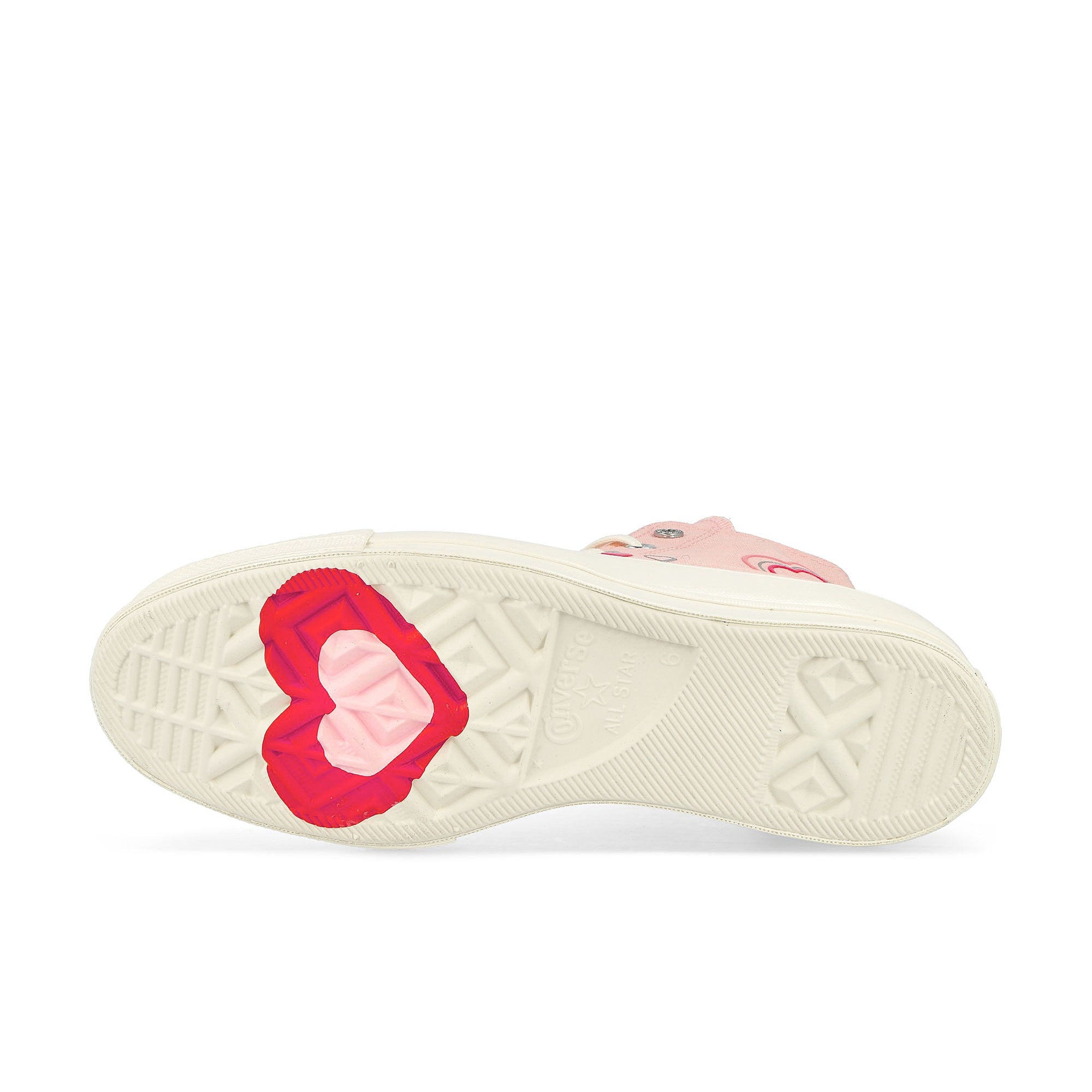 Converse Chuck 70 Hi Donut Glaze / Egret / Fever Dream High Top Sneakers Detail View 1 | Overkill