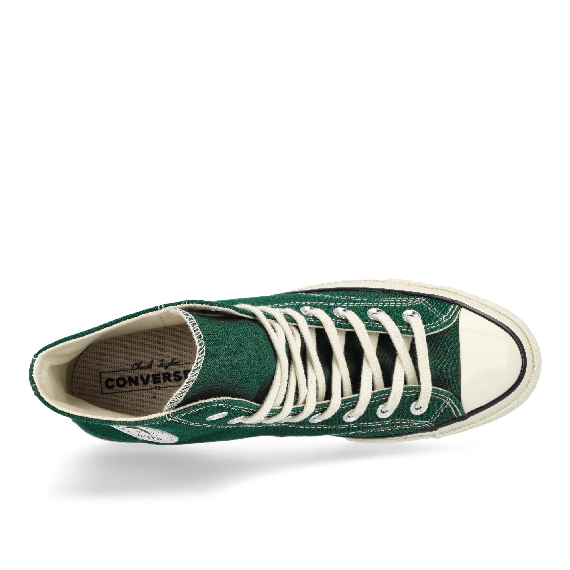 Converse Chuck 70 Hi Green Envy / Egret / Black High Top Sneakers Detailfoto | Overkill