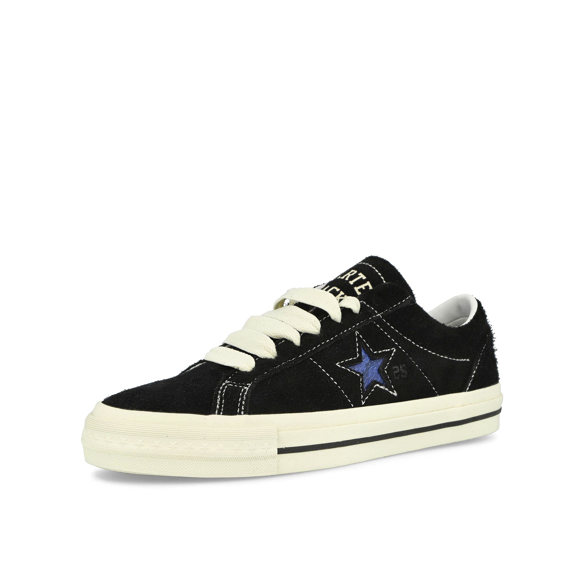 Converse Quartersnacks x Converse One Star Pro Ox Hyper Blue / Black Low Top Sneakers Close Up | Overkill