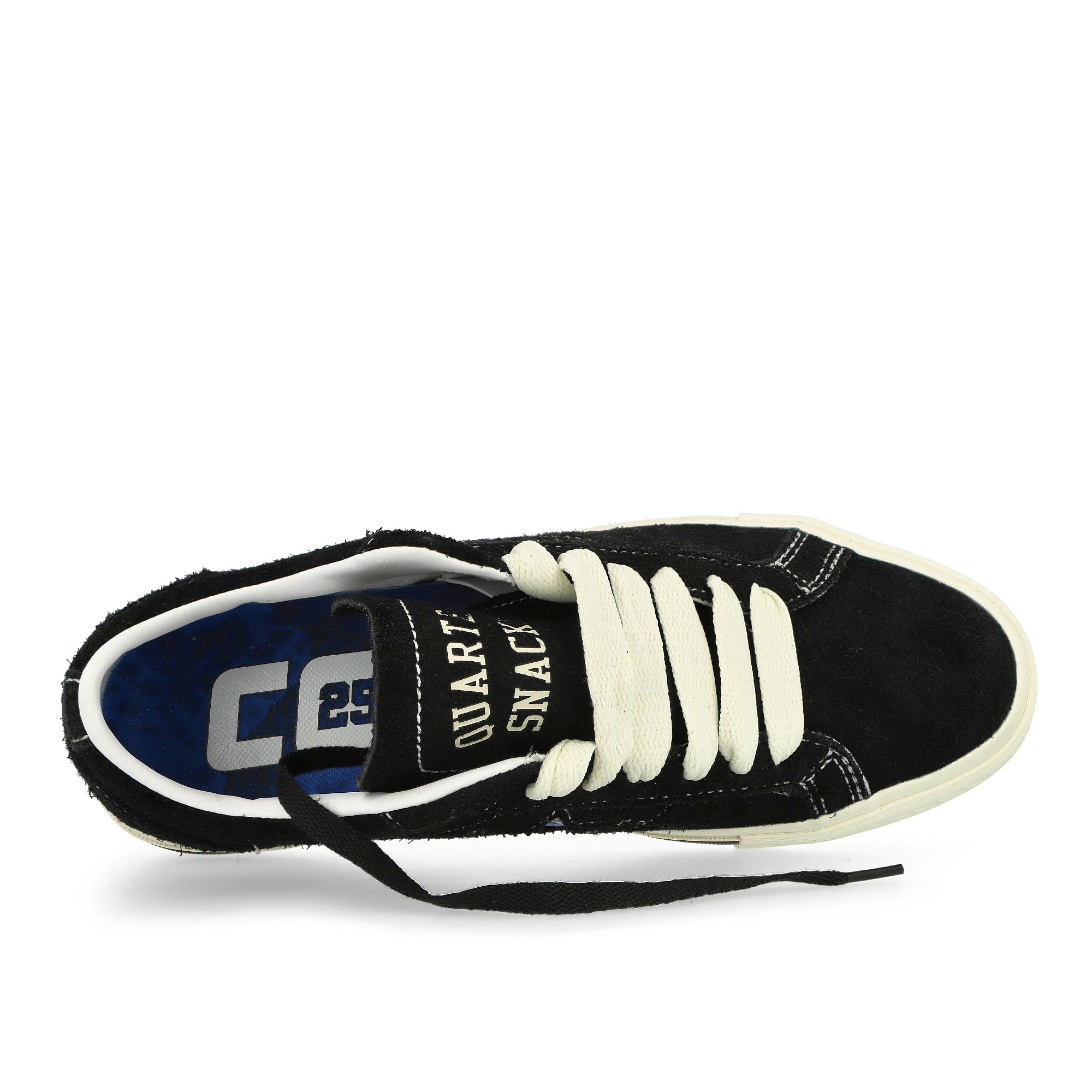 Converse Quartersnacks x Converse One Star Pro Ox Hyper Blue / Black Low Top Sneakers Detailfoto | Overkill
