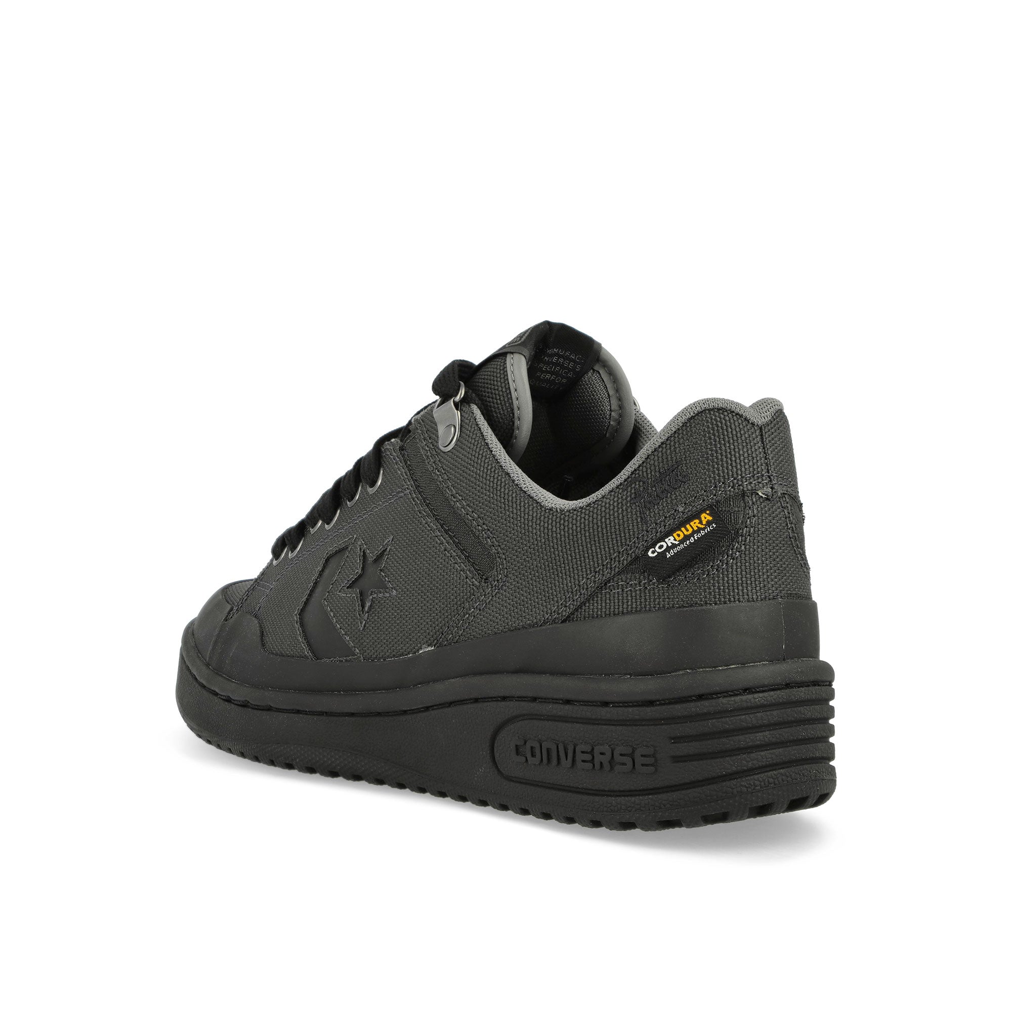 Converse Patta x Converse Weapon Ox Black / Gray / Multi Low Top Sneakers Material | Overkill