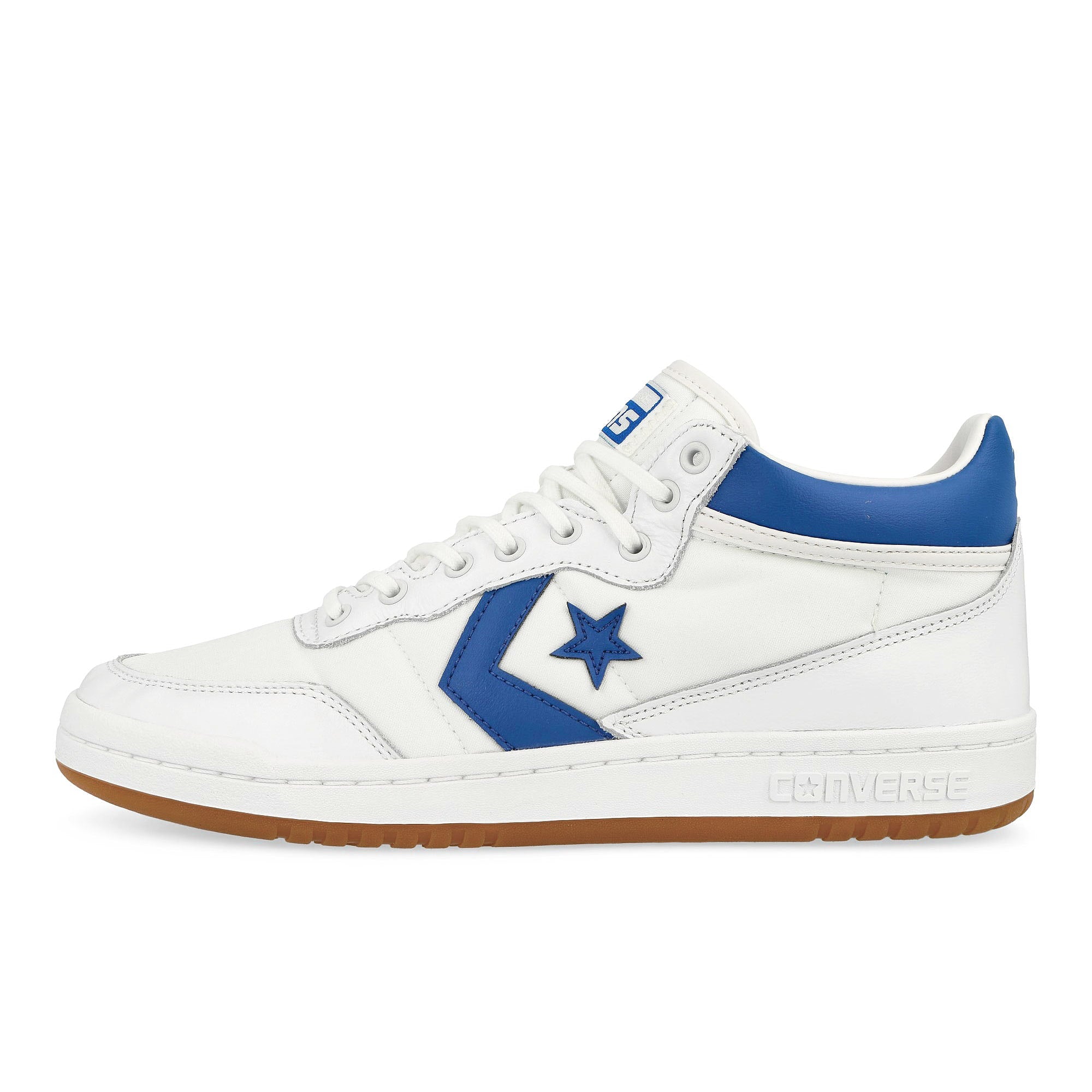 Converse Fastbreak Pro Mid White / Blue / White Mid Top Sneakers A09867C | Overkill