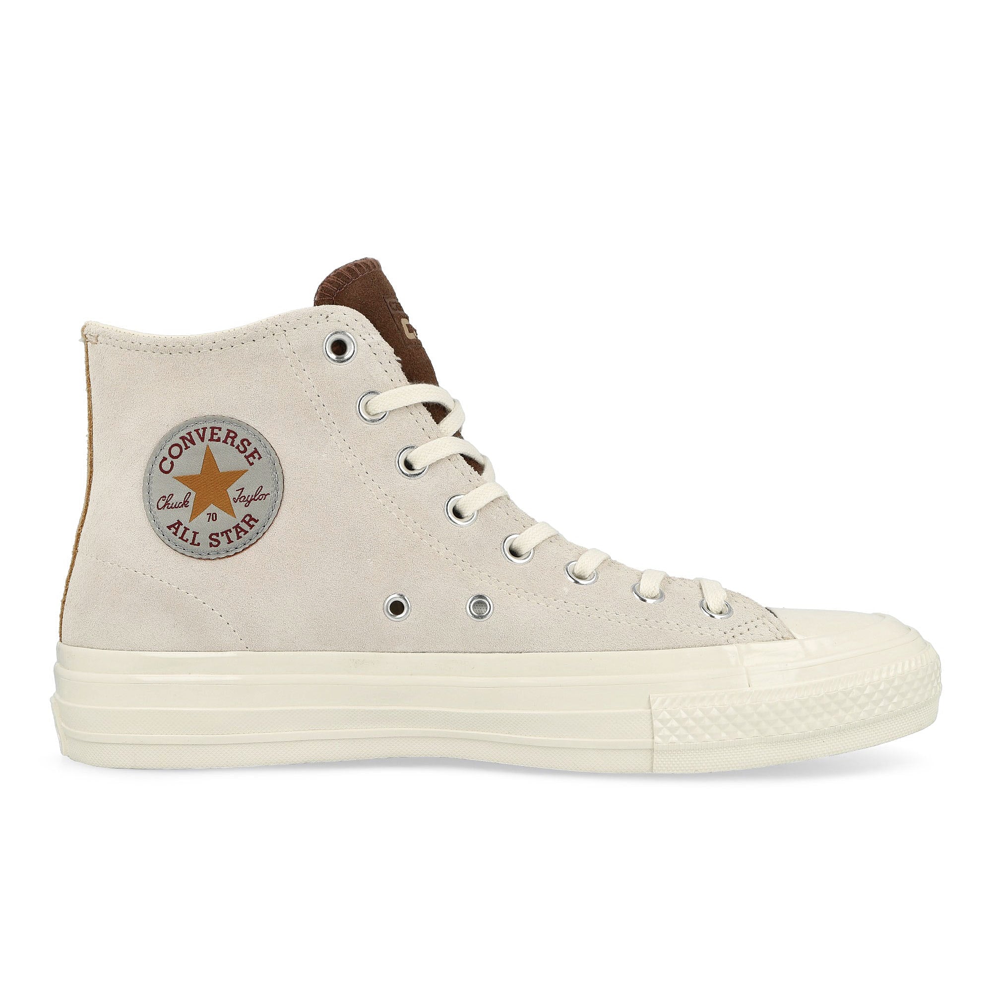 Converse CTAS Pro Hi Starfish / Tofu / Dark Earth High Top Sneakers Silhouette | Overkill