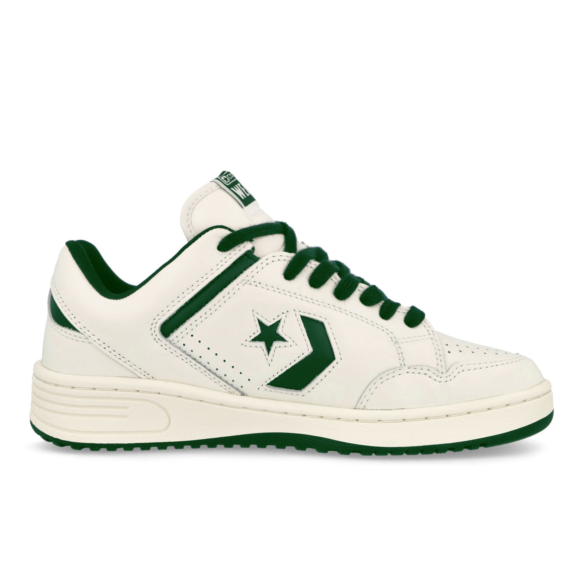 Converse Weapon OX Green Envy / Vintage White Low Top Sneakers Silhouette | Overkill