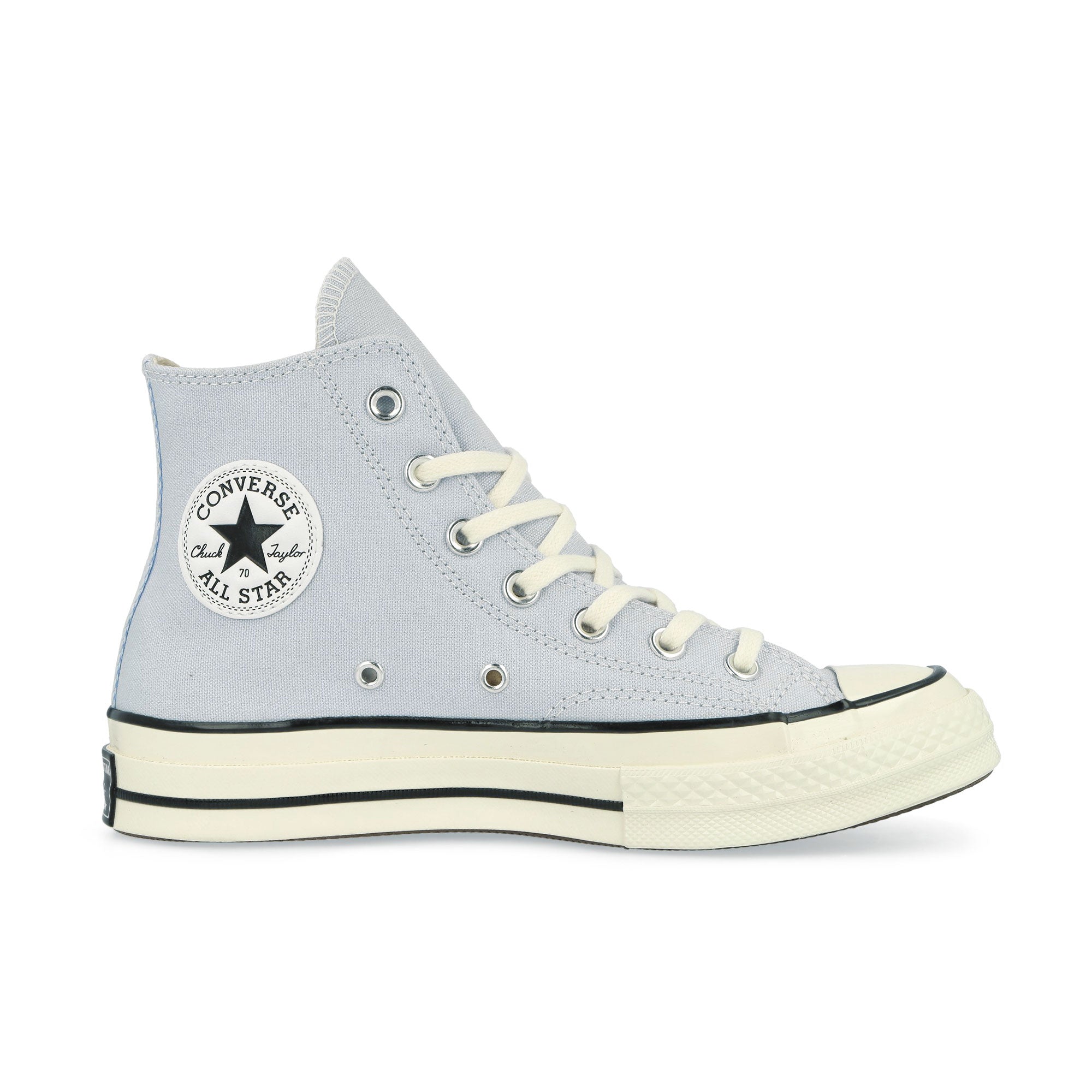 Converse Chuck 70 Hi Blueberry Ice / Egret / Black High Top Sneakers Silhouette | Overkill