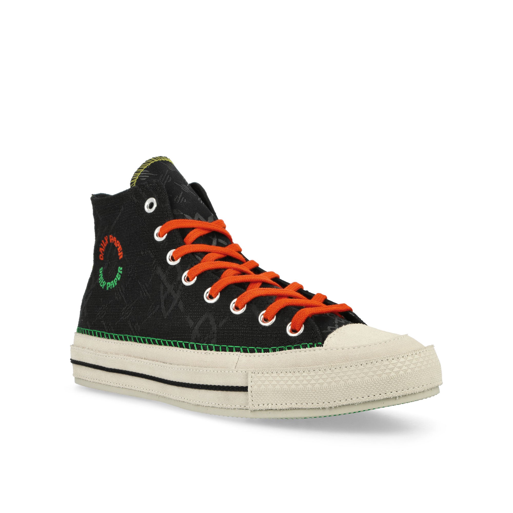 Converse Chuck 70 HI Black / Egret / Multi High Top Sneakers Detail View 2 | Overkill
