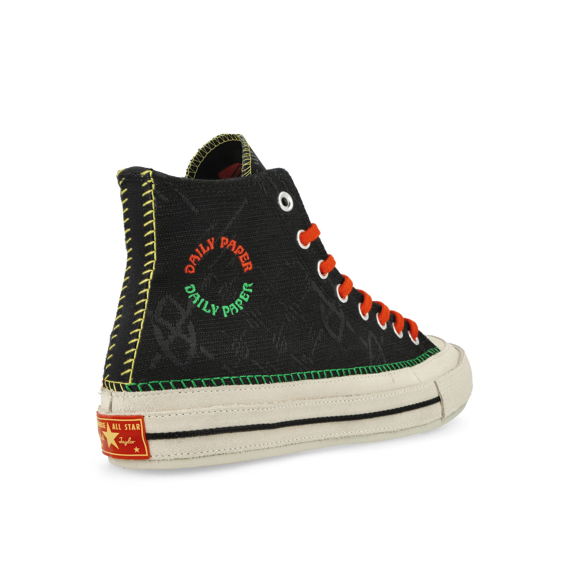 Converse Chuck 70 HI Black / Egret / Multi High Top Sneakers Detail View 3 | Overkill