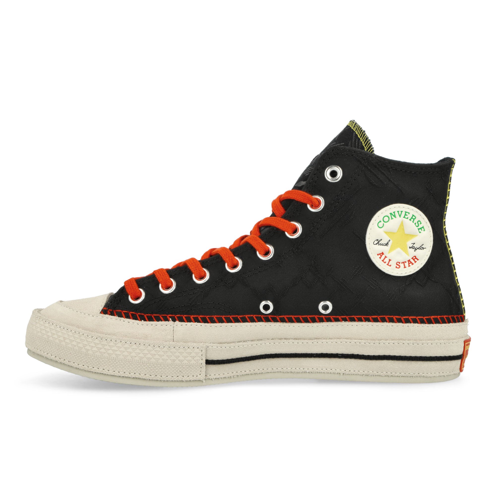 Converse Chuck 70 HI Black / Egret / Multi High Top Sneakers Detail View 4 | Overkill