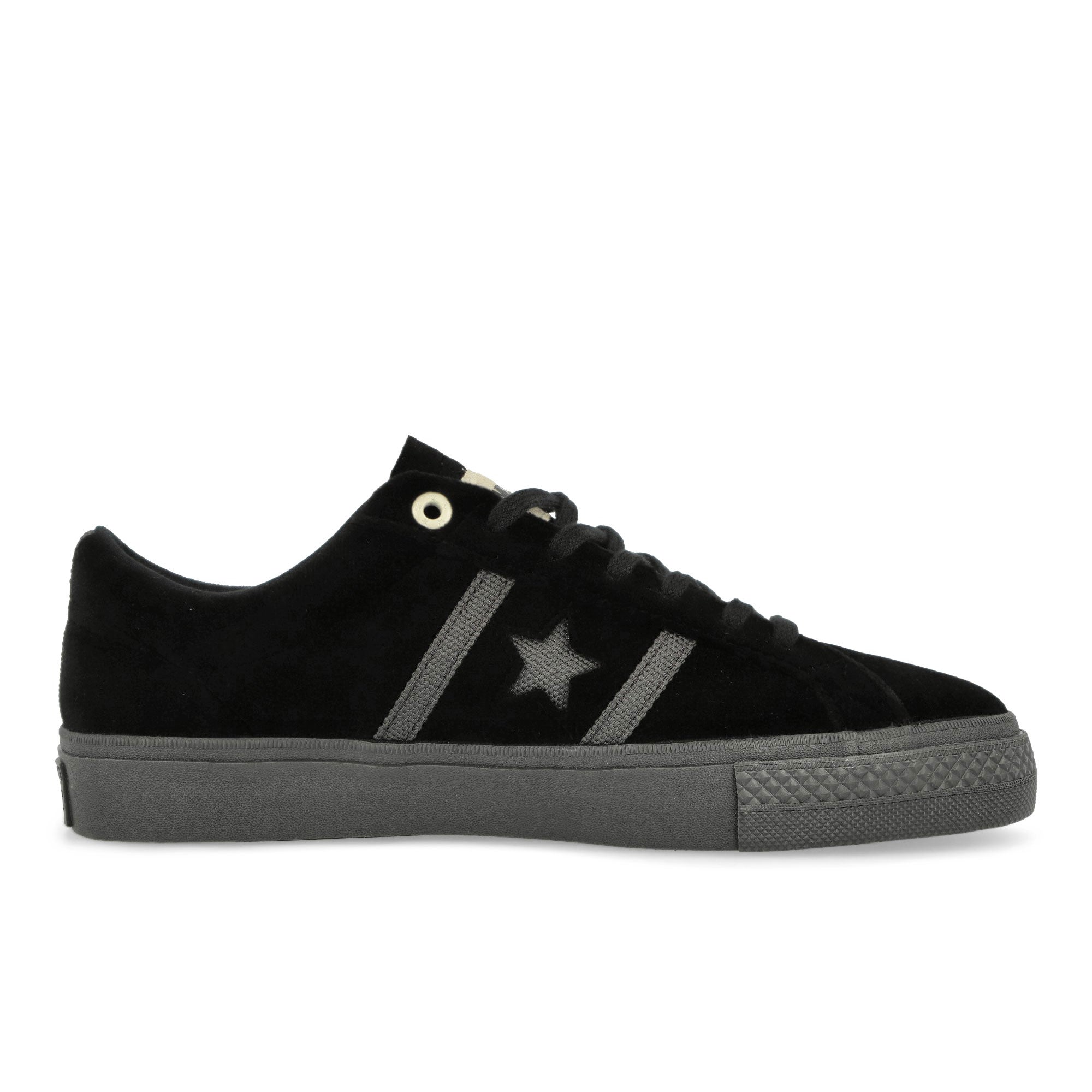 Converse One Star Academy Pro OX Black / Black / Egret Low Top Sneakers Silhouette | Overkill