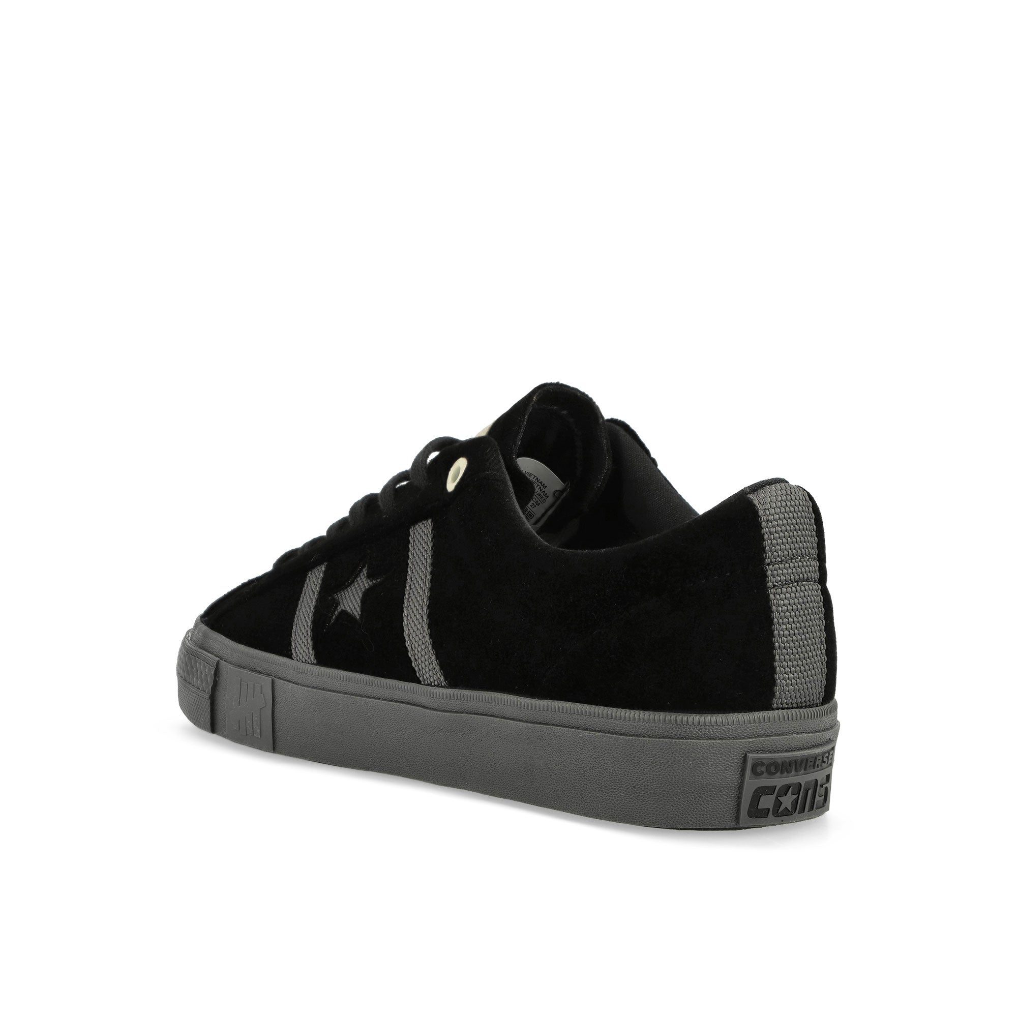 Converse One Star Academy Pro OX Black / Black / Egret Low Top Sneakers Material | Overkill