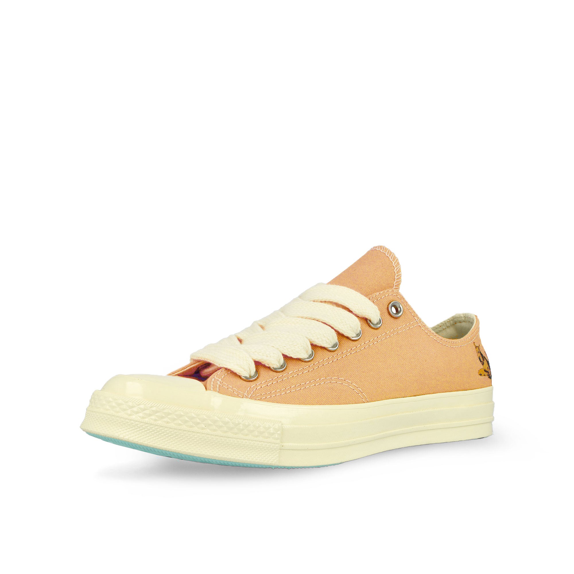 Converse Chuck 70 OX Apricot Cream / Antique White Low Top Sneakers Close Up | Overkill