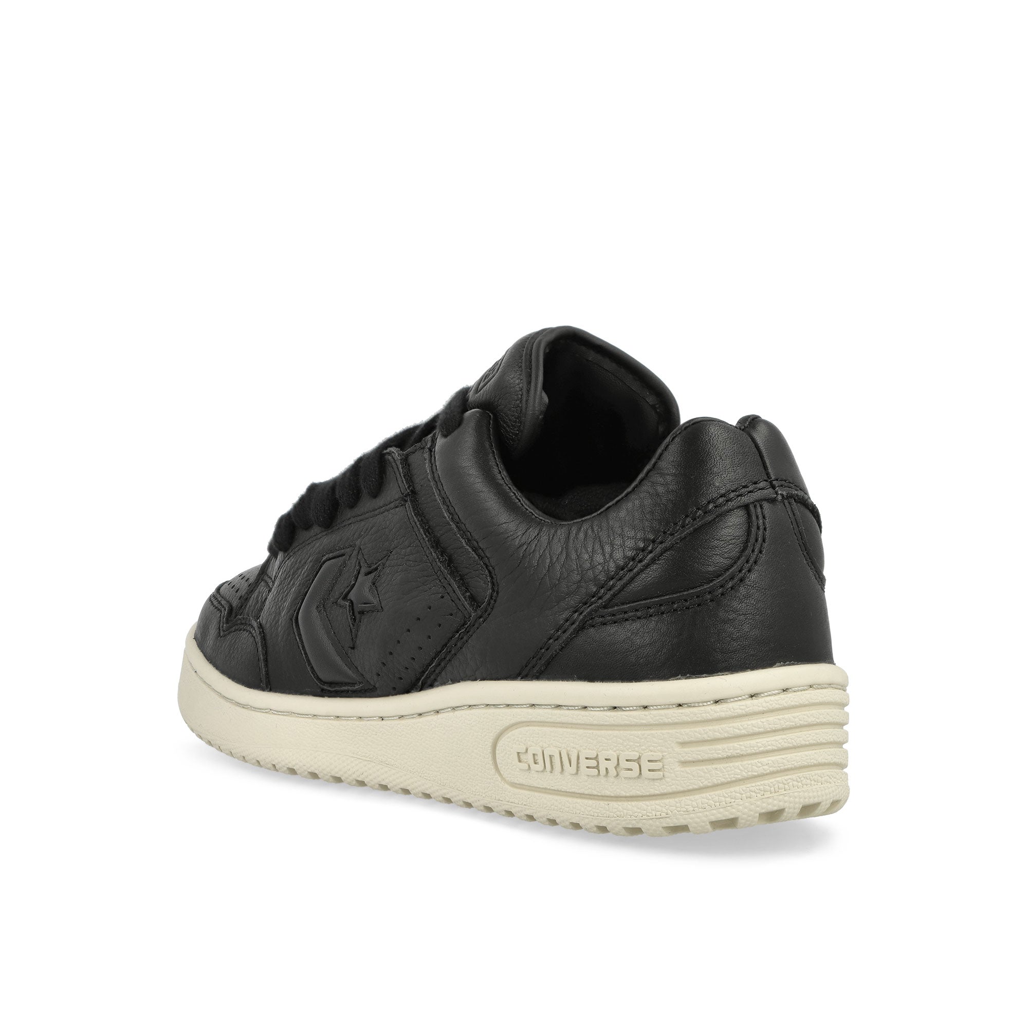 Converse Weapon Ox Black / Black / Natural / Ivory Low Top Sneakers Material | Overkill