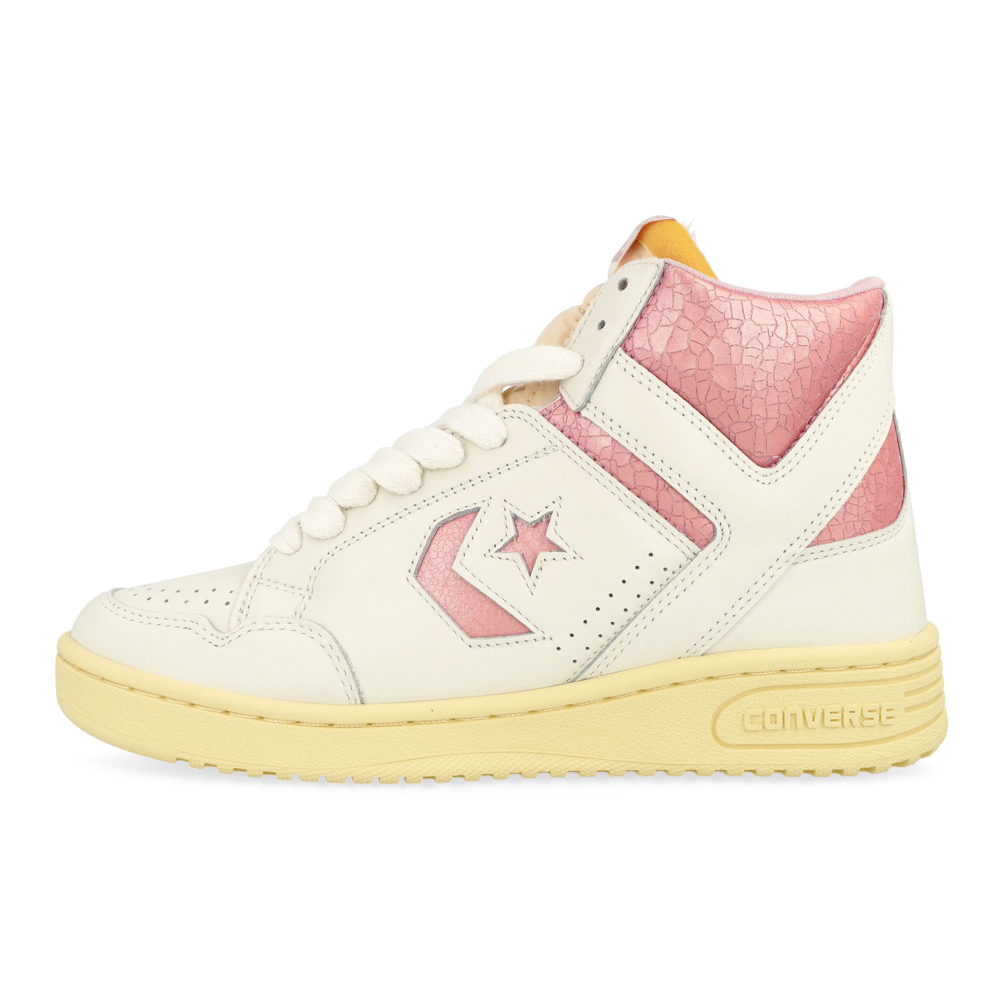 Converse Weapon Vintage White / Winsome Orchid High Top Sneakers A13355C | Overkill