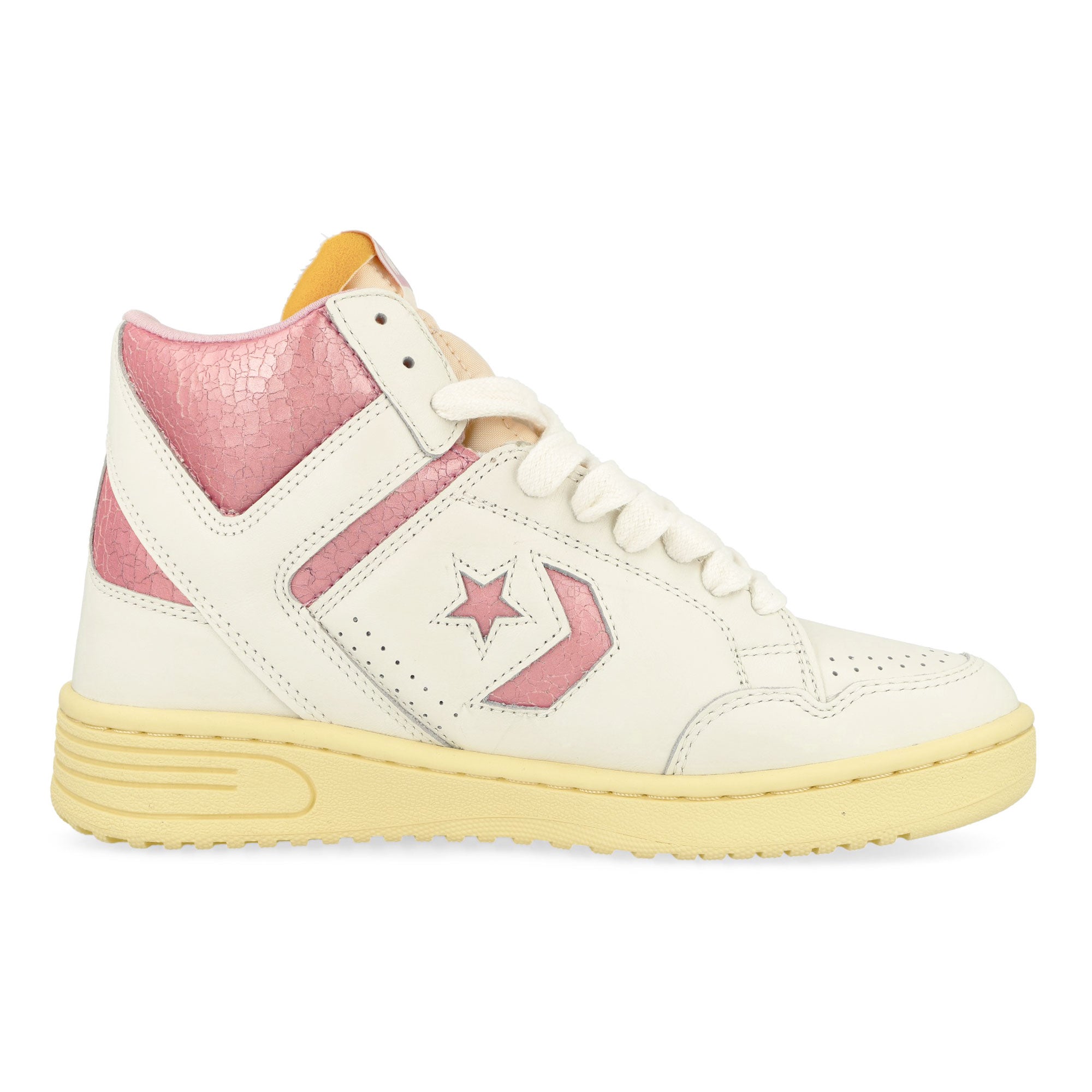 Converse Weapon Vintage White / Winsome Orchid High Top Sneakers Silhouette | Overkill