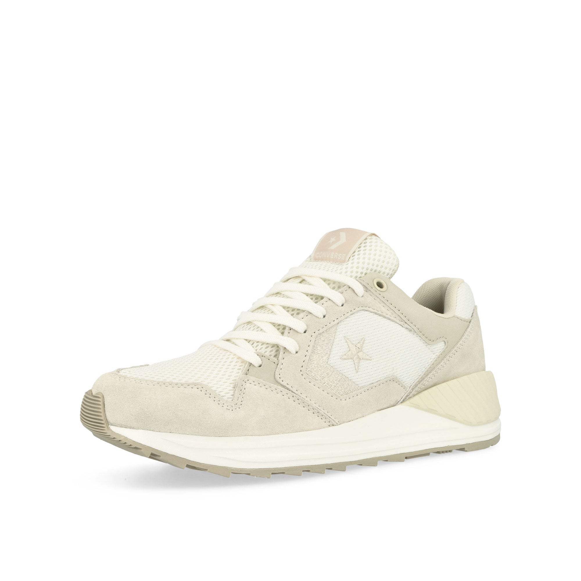 Converse Wave Trainer Ox Vintage White / Egret / Papyrus Low Top Sneakers Close Up | Overkill