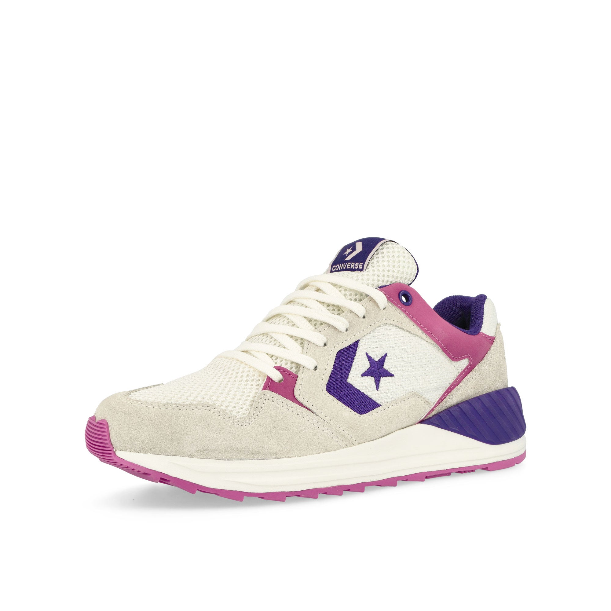 Converse Wave Trainer Ox Vintage White / Egret Low Top Sneakers Close Up | Overkill