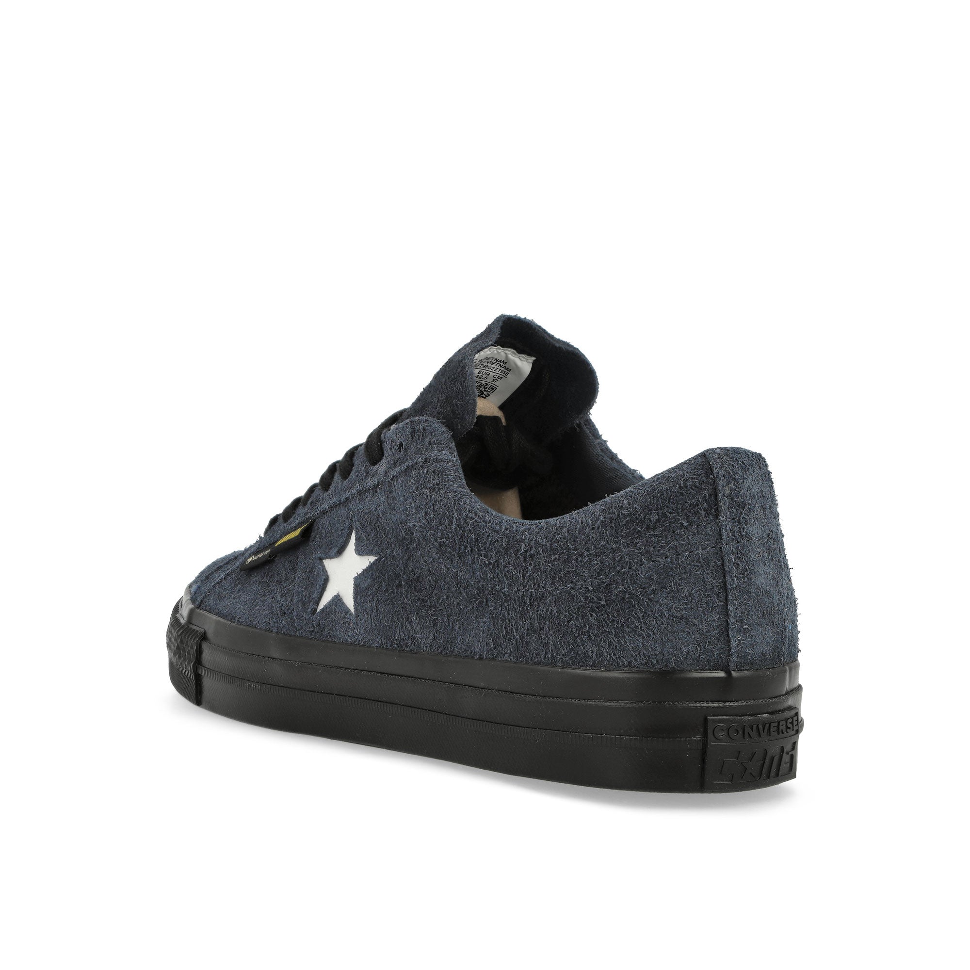 Converse One Star Pro GTX OX Navy / Black / Vibrant Yellow Low Top Sneakers Material | Overkill