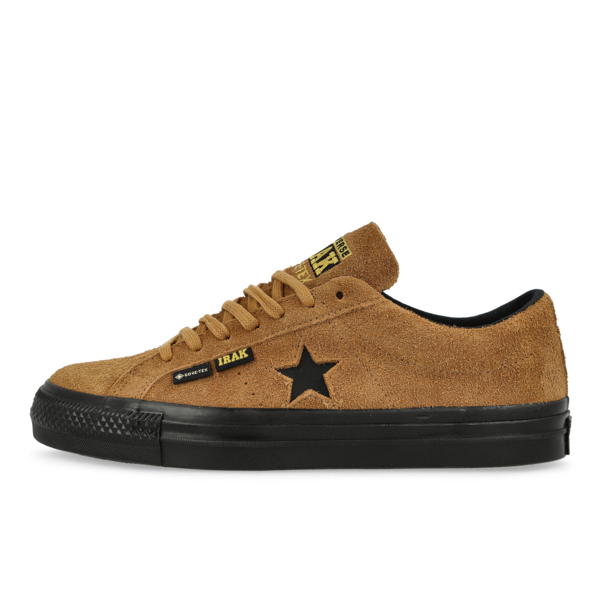 Converse One Star Pro GTX OX Amber Brown / Black / Vibrant Yellow Low Top Sneakers A13648C | Overkill