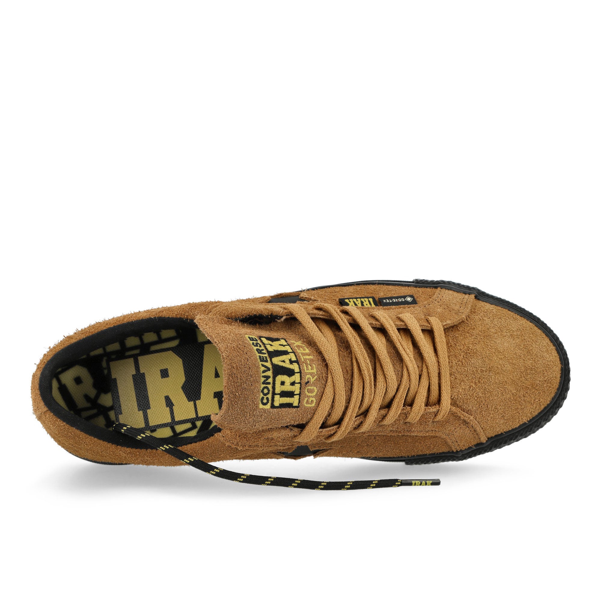 Converse One Star Pro GTX OX Amber Brown / Black / Vibrant Yellow Low Top Sneakers Detailfoto | Overkill