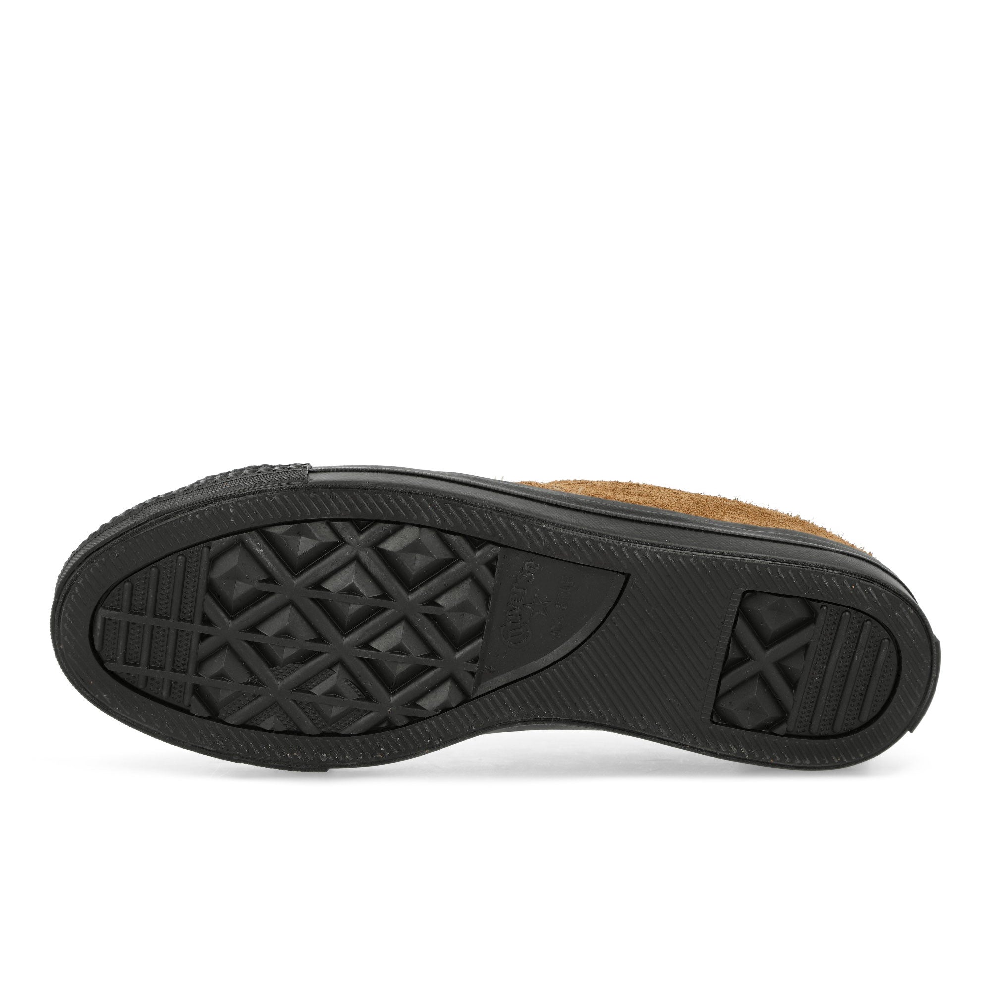 Converse One Star Pro GTX OX Amber Brown / Black / Vibrant Yellow Low Top Sneakers Detail View 1 | Overkill