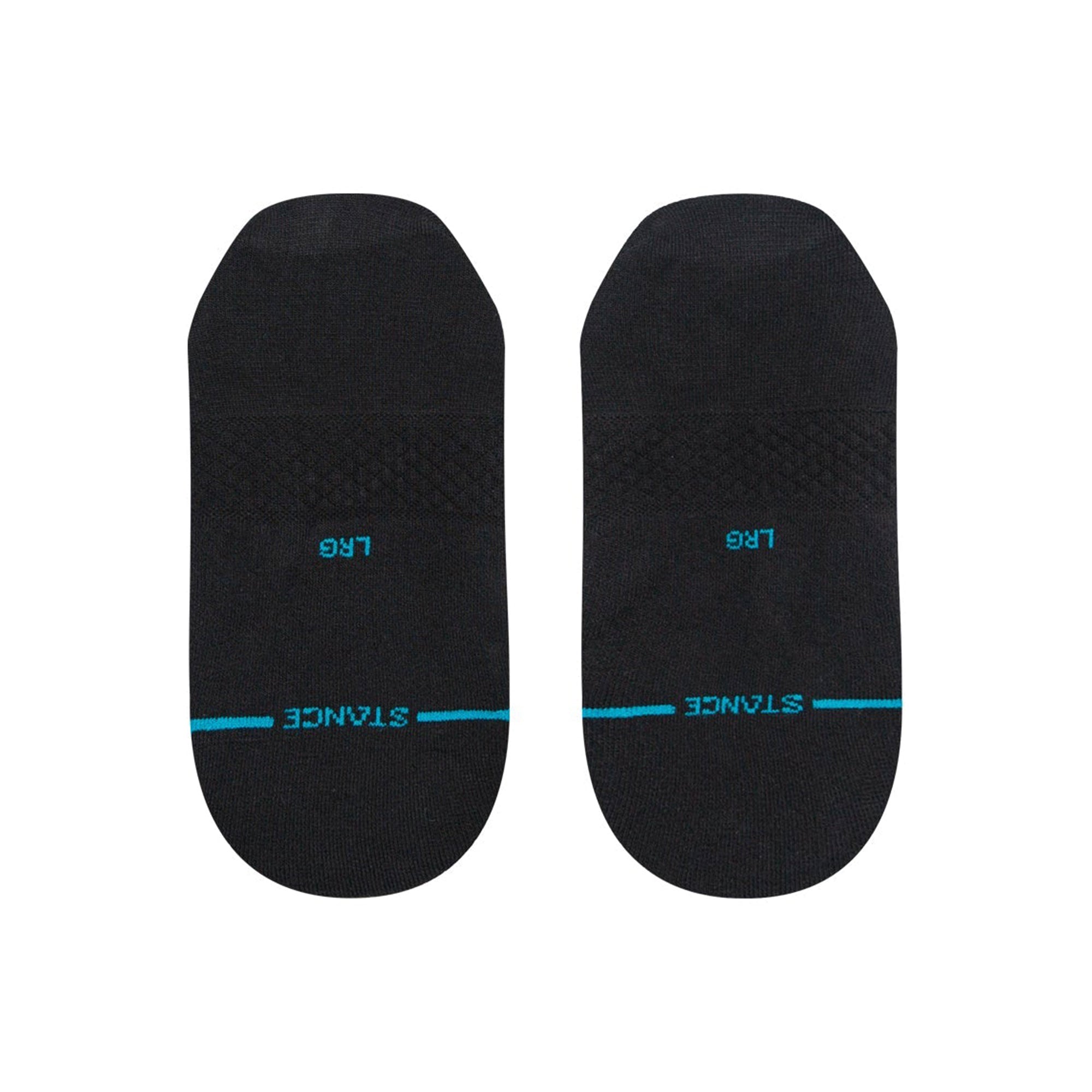 Stance Icon No Show Socks Black Socks Close-up | Overkill