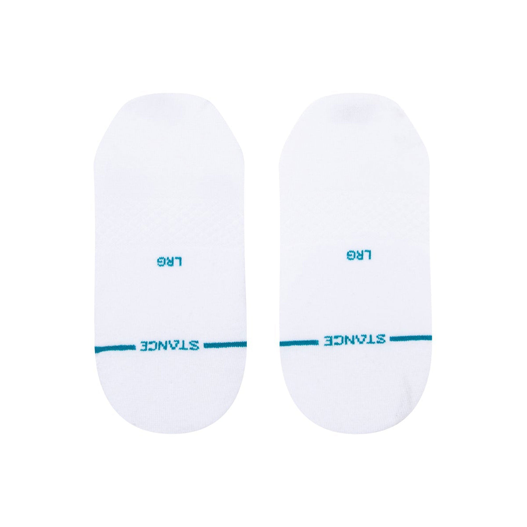 Stance Icon No Show Socks White Socks Close-up | Overkill