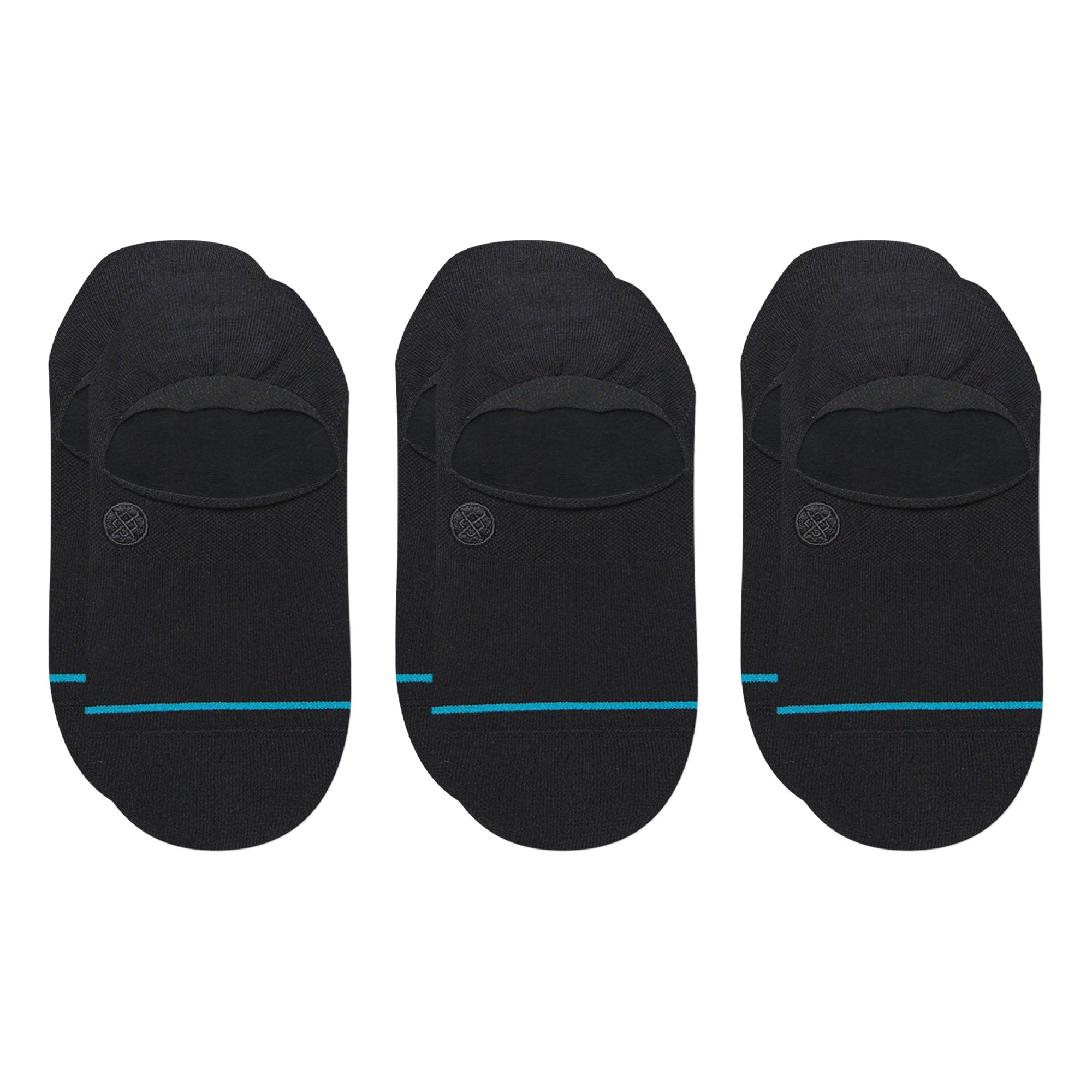 Stance Icon No Show 3 Pack Socks Black Socks A145A23ICO-BLK | Overkill