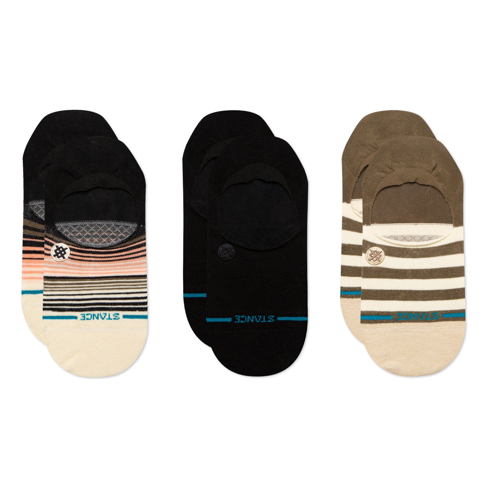 Stance Wmns Starter 3 Pack Socks Black Socks A145B24STR-BLK | Overkill
