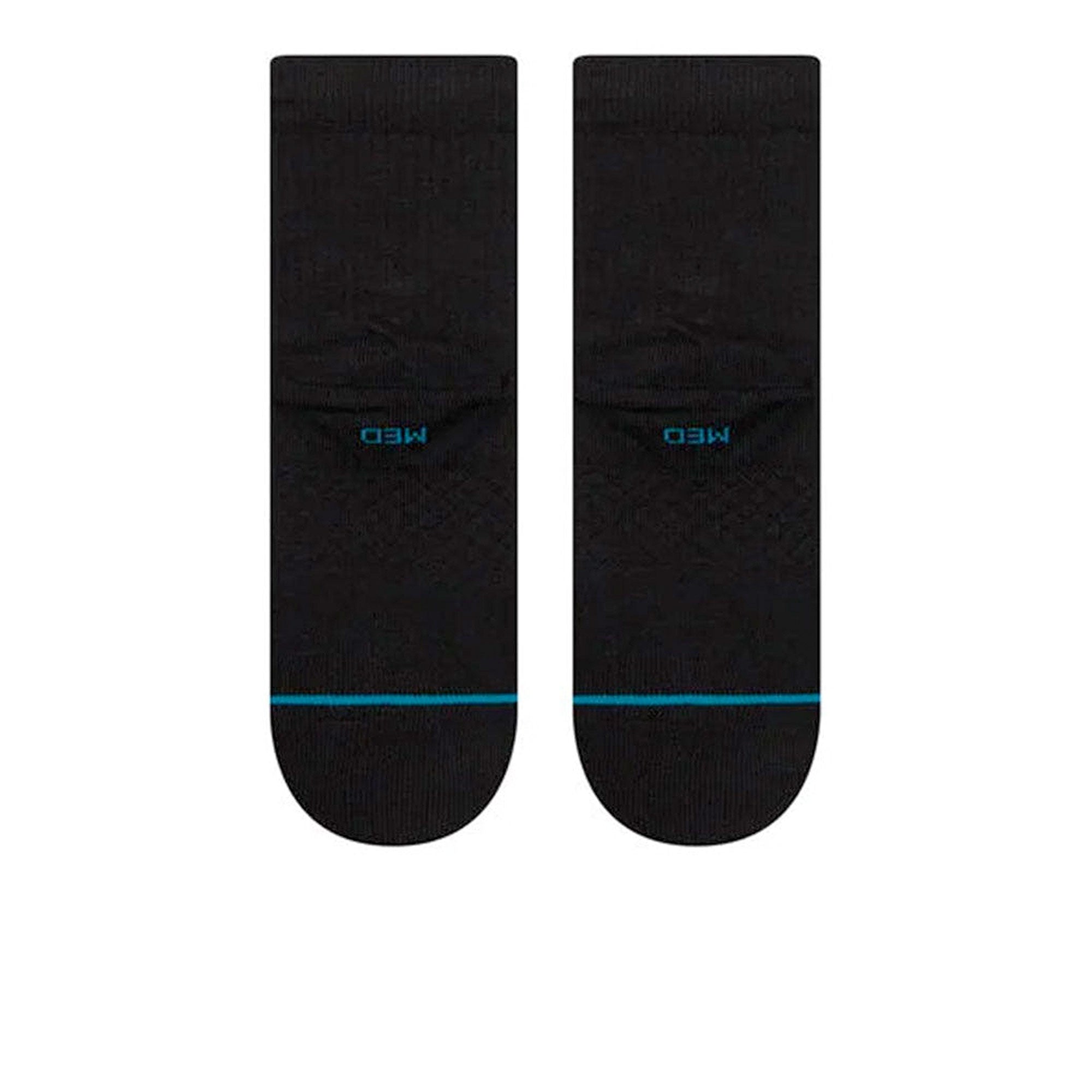 Stance Icon Quarter Socks Black Socks Material | Overkill