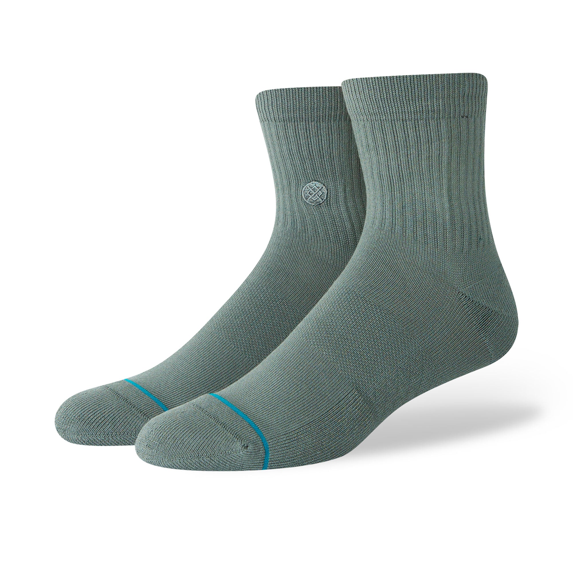 Stance Icon Quarter Socks Teal Socks A356A21IQT-TEA | Overkill