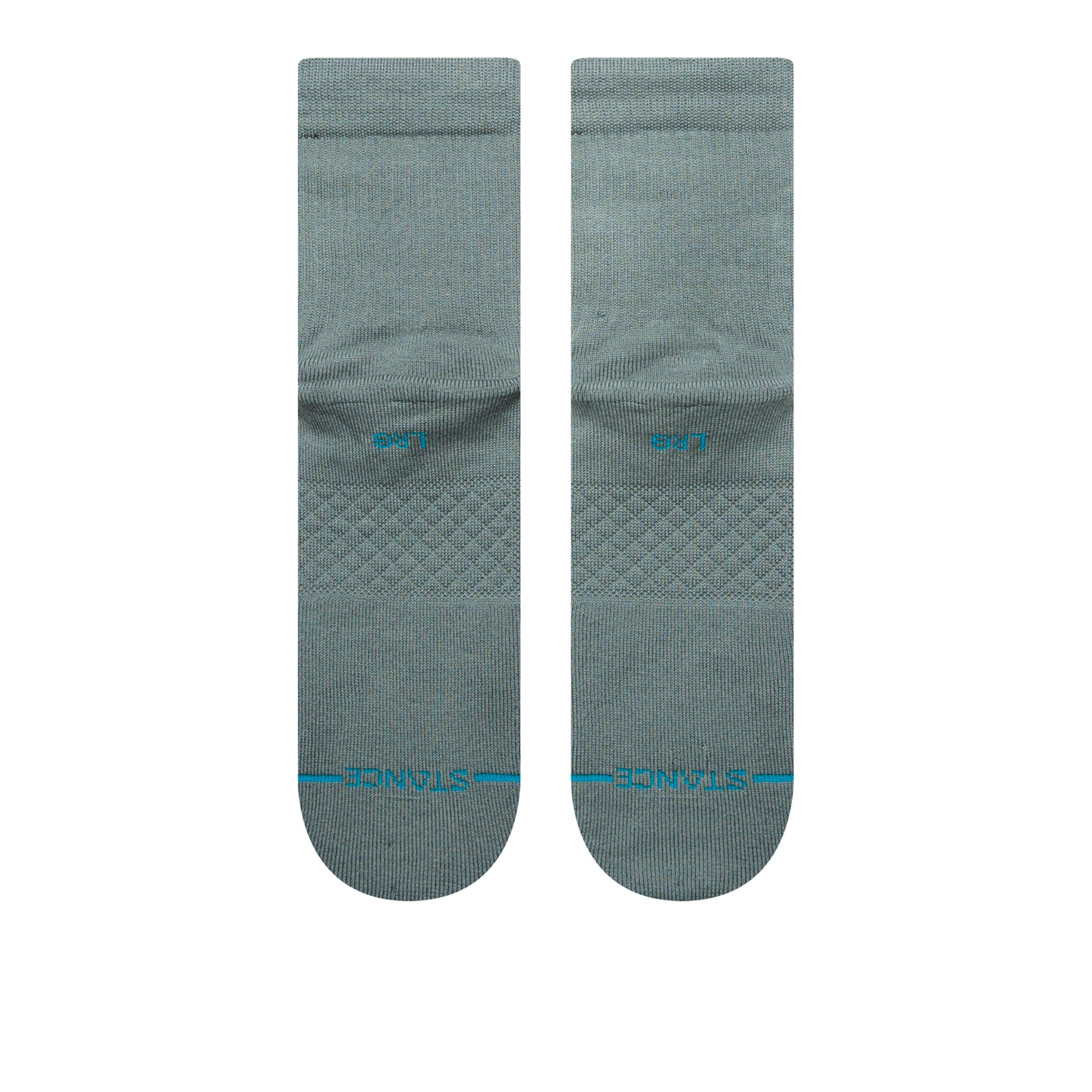 Stance Icon Quarter Socks Teal Socks A356A21IQT-TEA Close-up | Overkill