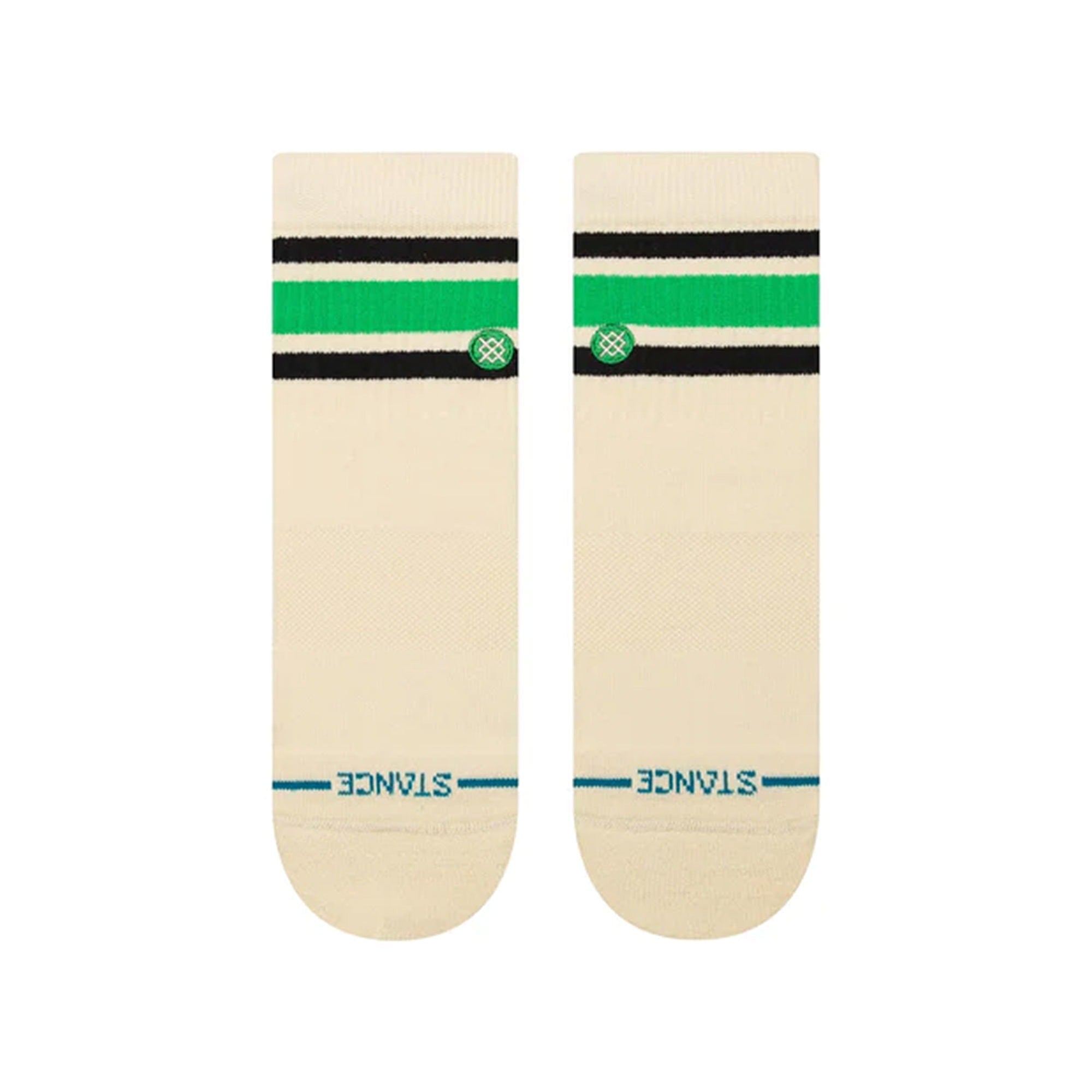 Stance Boyd QTR Socks Green Socks Close-up | Overkill