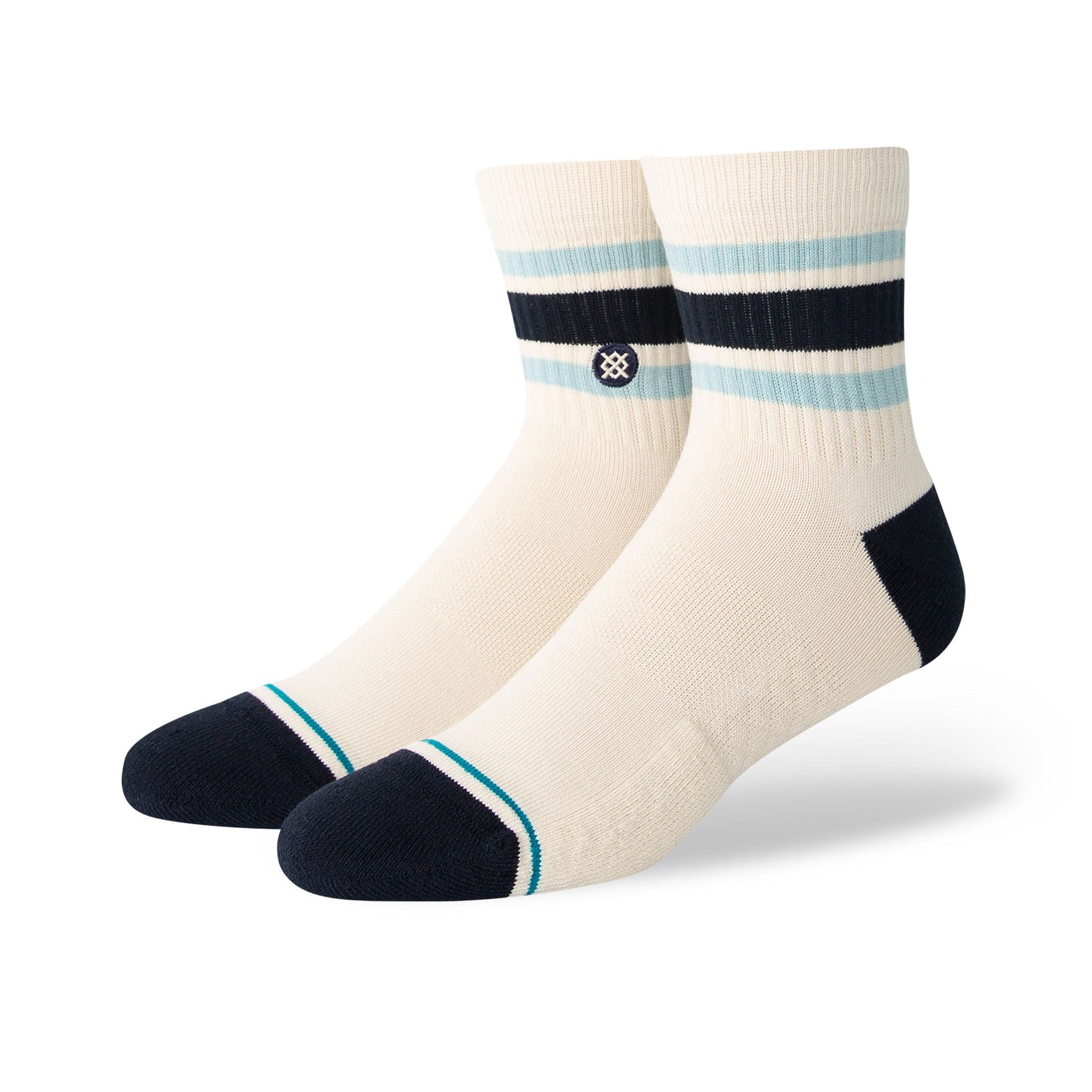 Stance Boyd QTR Socks Vintage White Socks A356A23BOY-VWH | Overkill